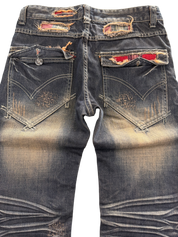 Ultra washed Straighfit Jeans (XS)