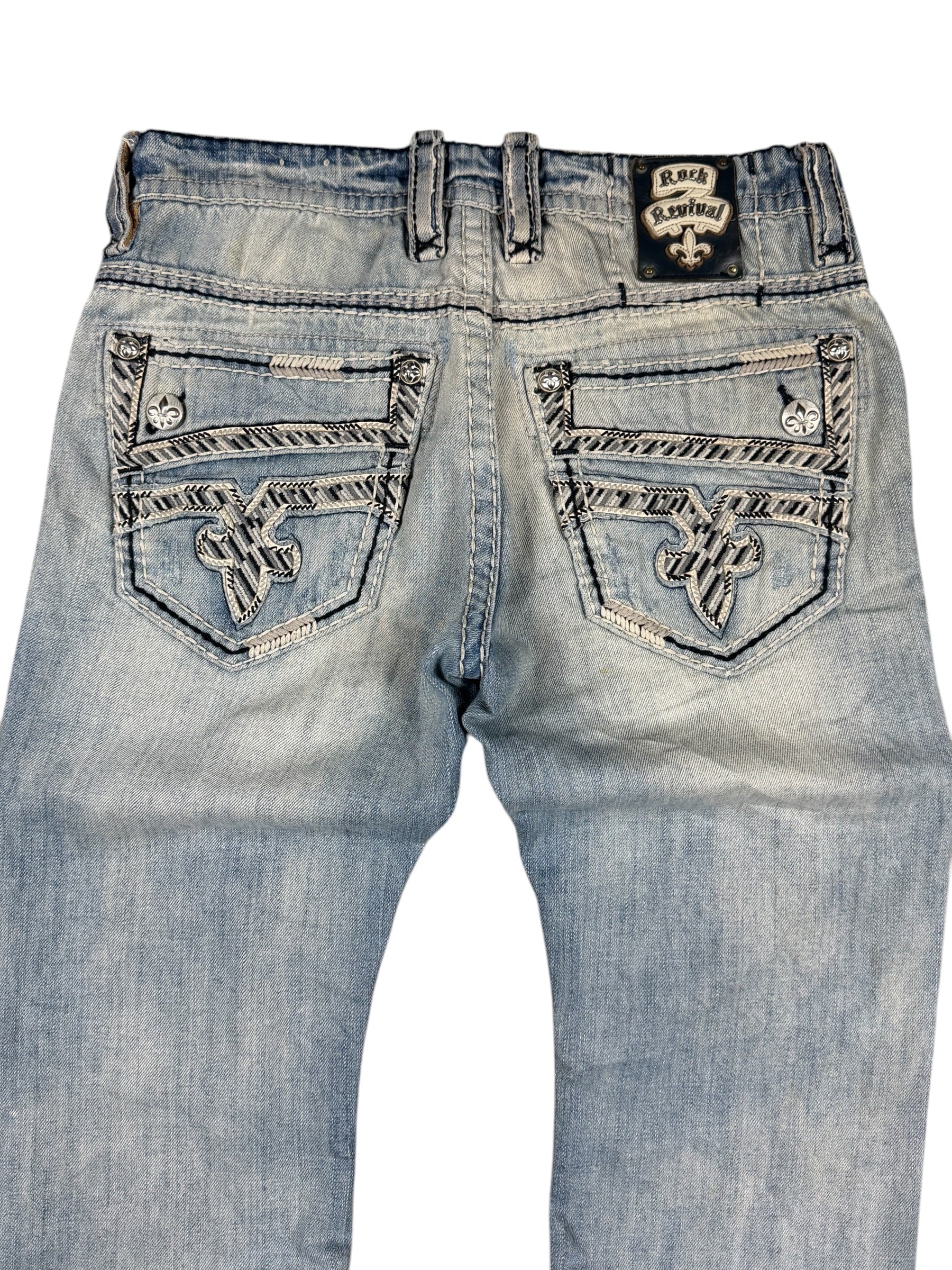 Rock Revival Straight-Fit Jeans (S)