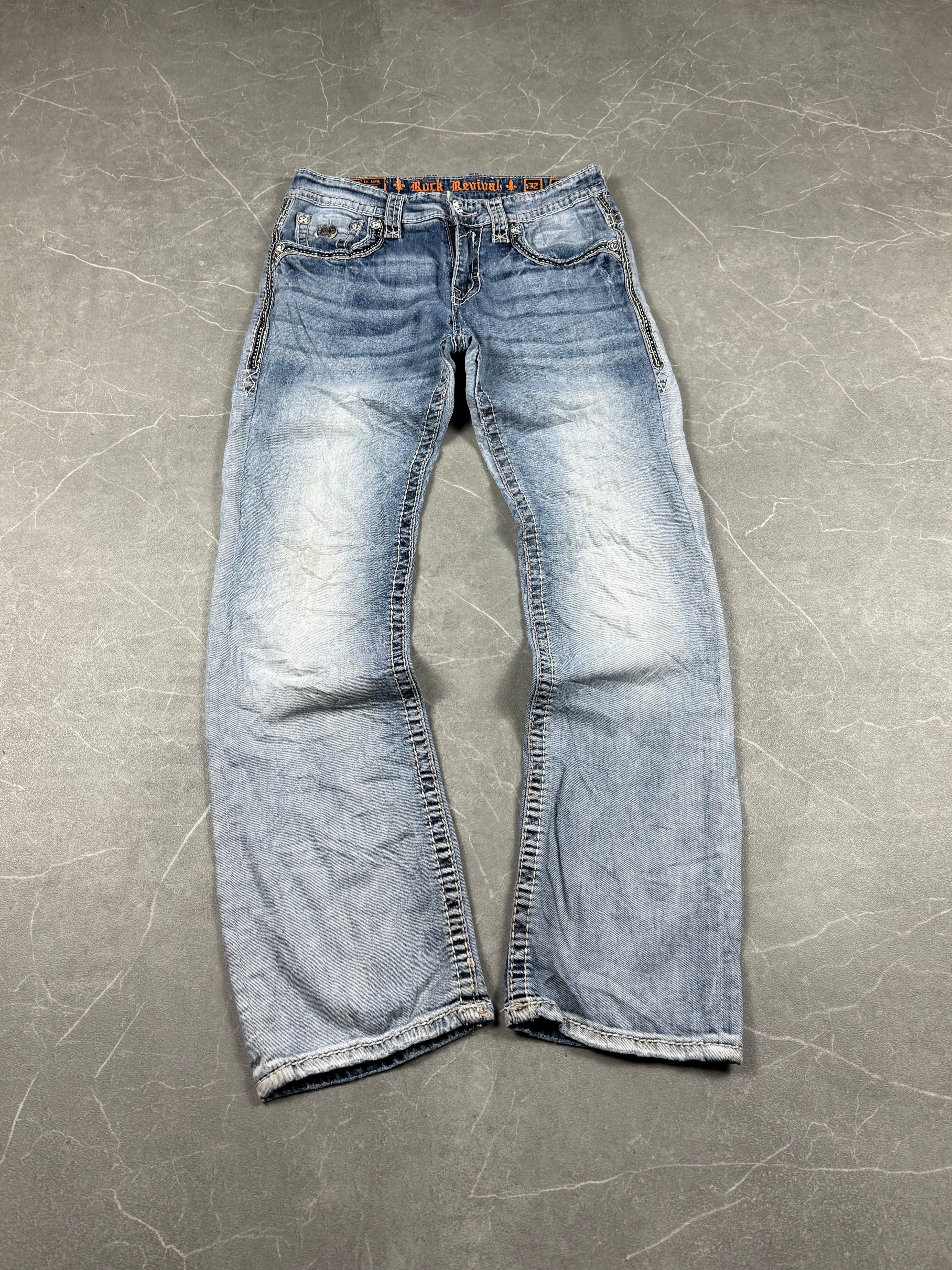 Rock Revival washed jeans (S)