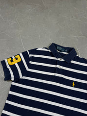 Ralph Lauren Striped Polo Slim Fit (M)