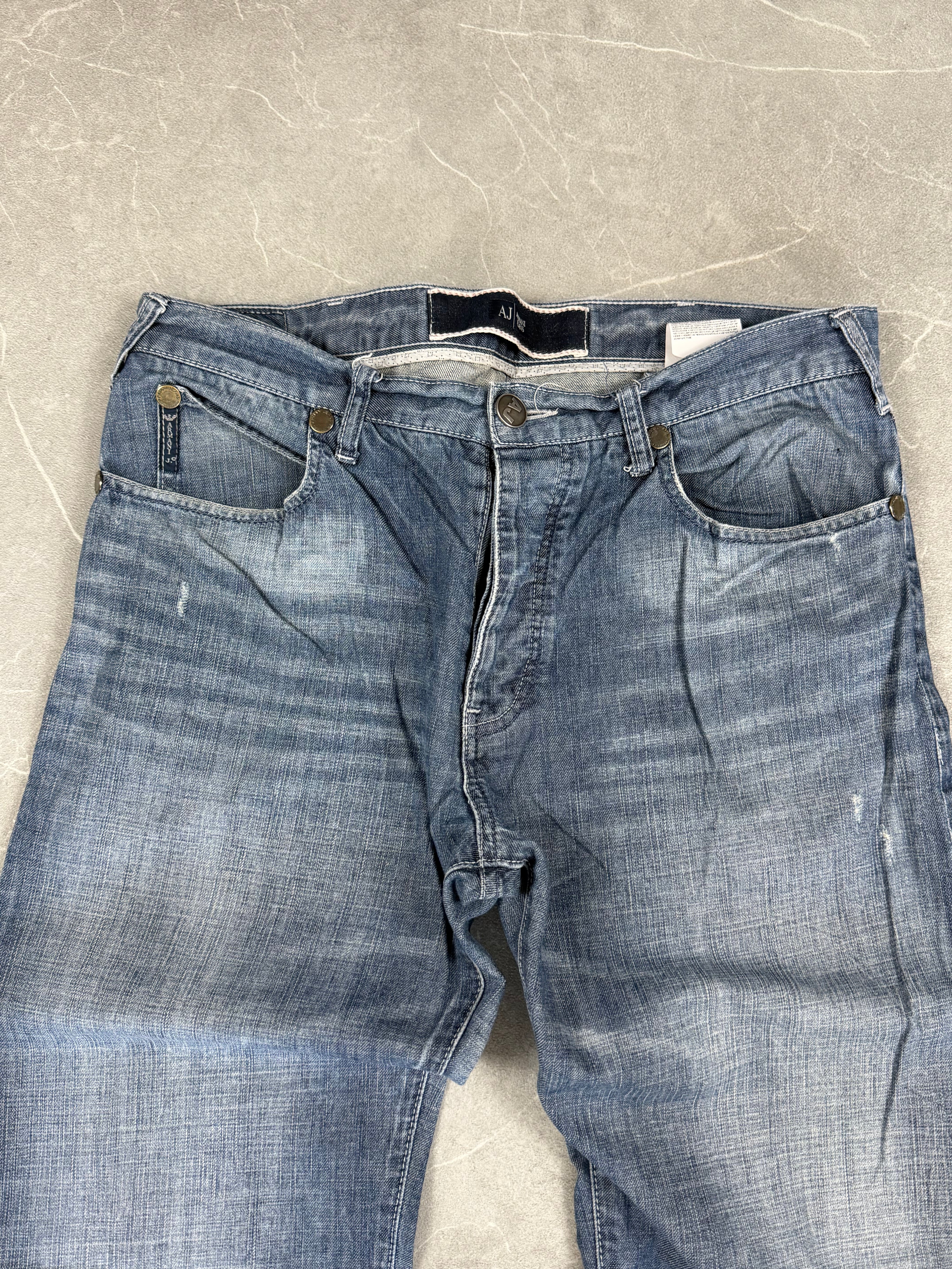 Armani washed Straight-Fit Jeans (S)