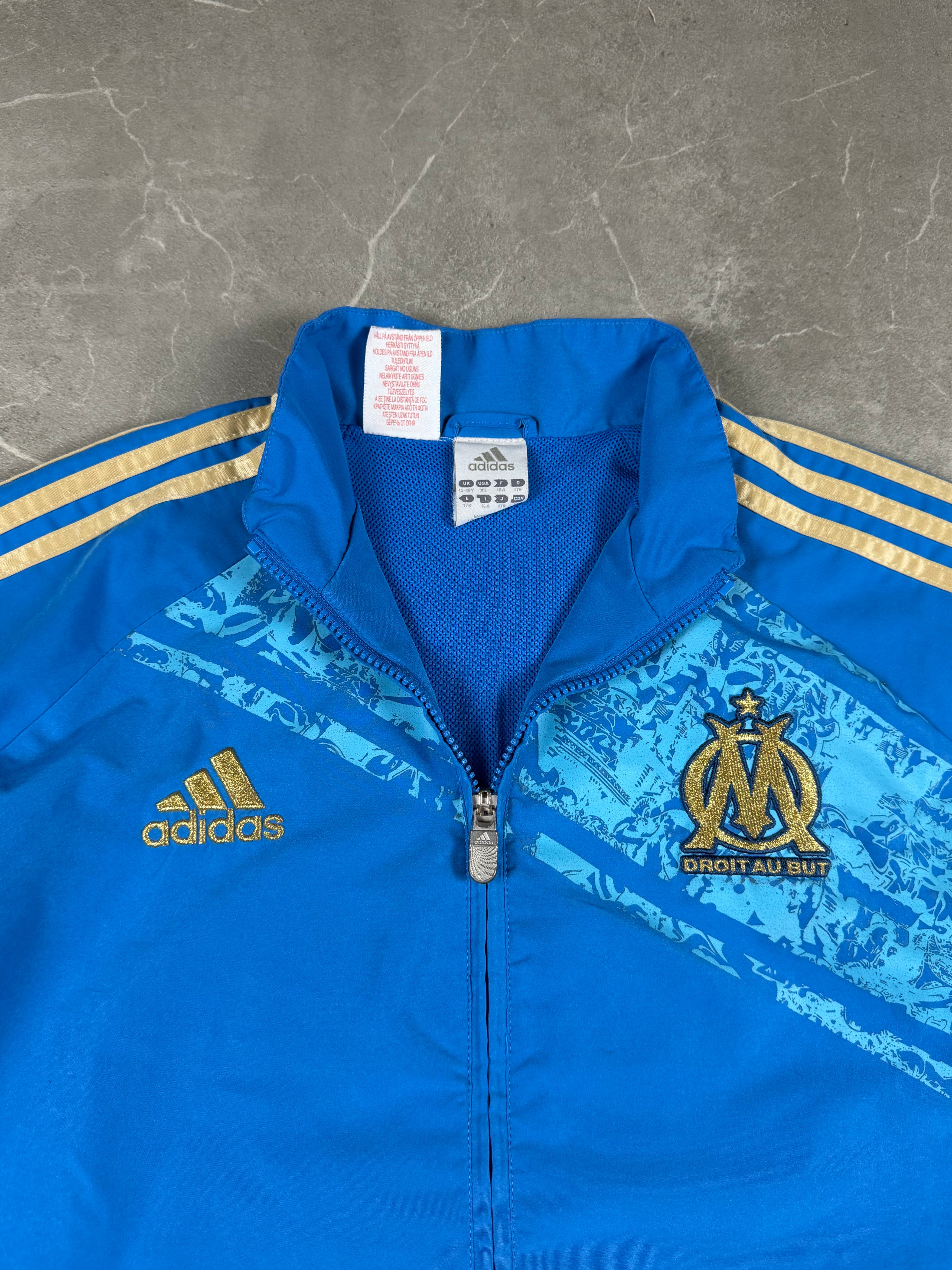 Vintage Adidas Olympique Marseille Tracksuit (XS)