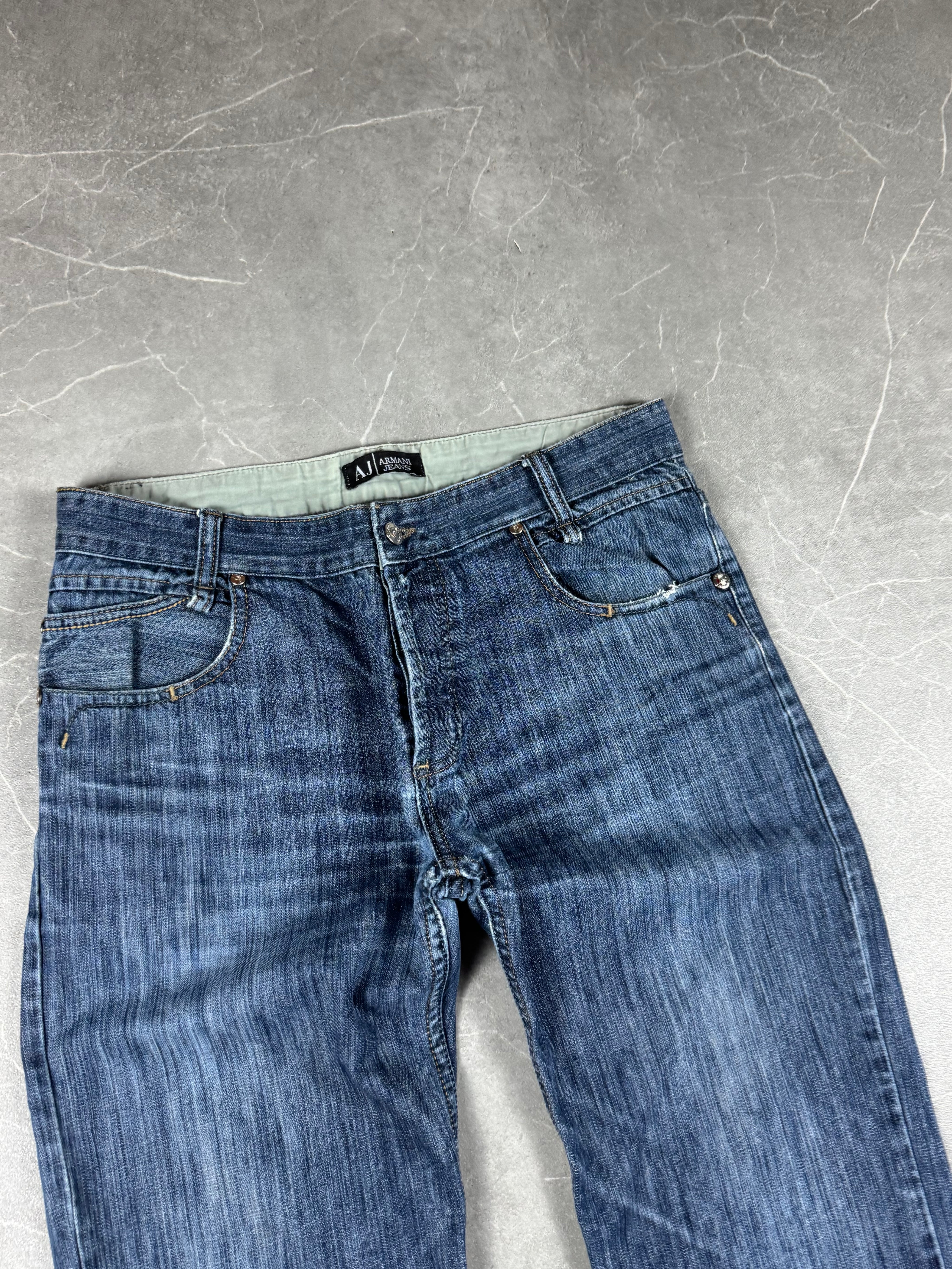 Armani washed jeans (M)