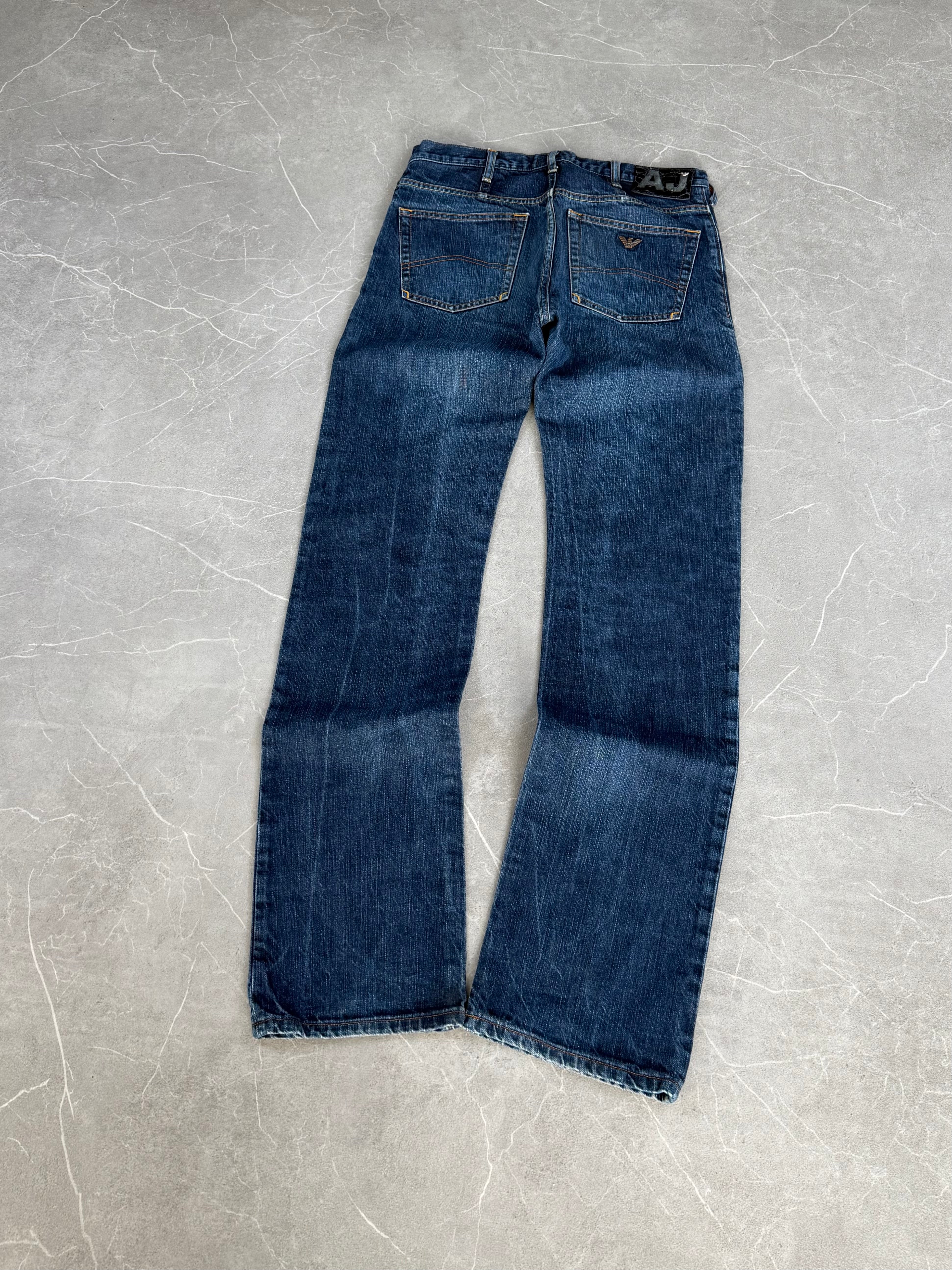Armani Vintage Washed Slim/Straight Jeans (S)