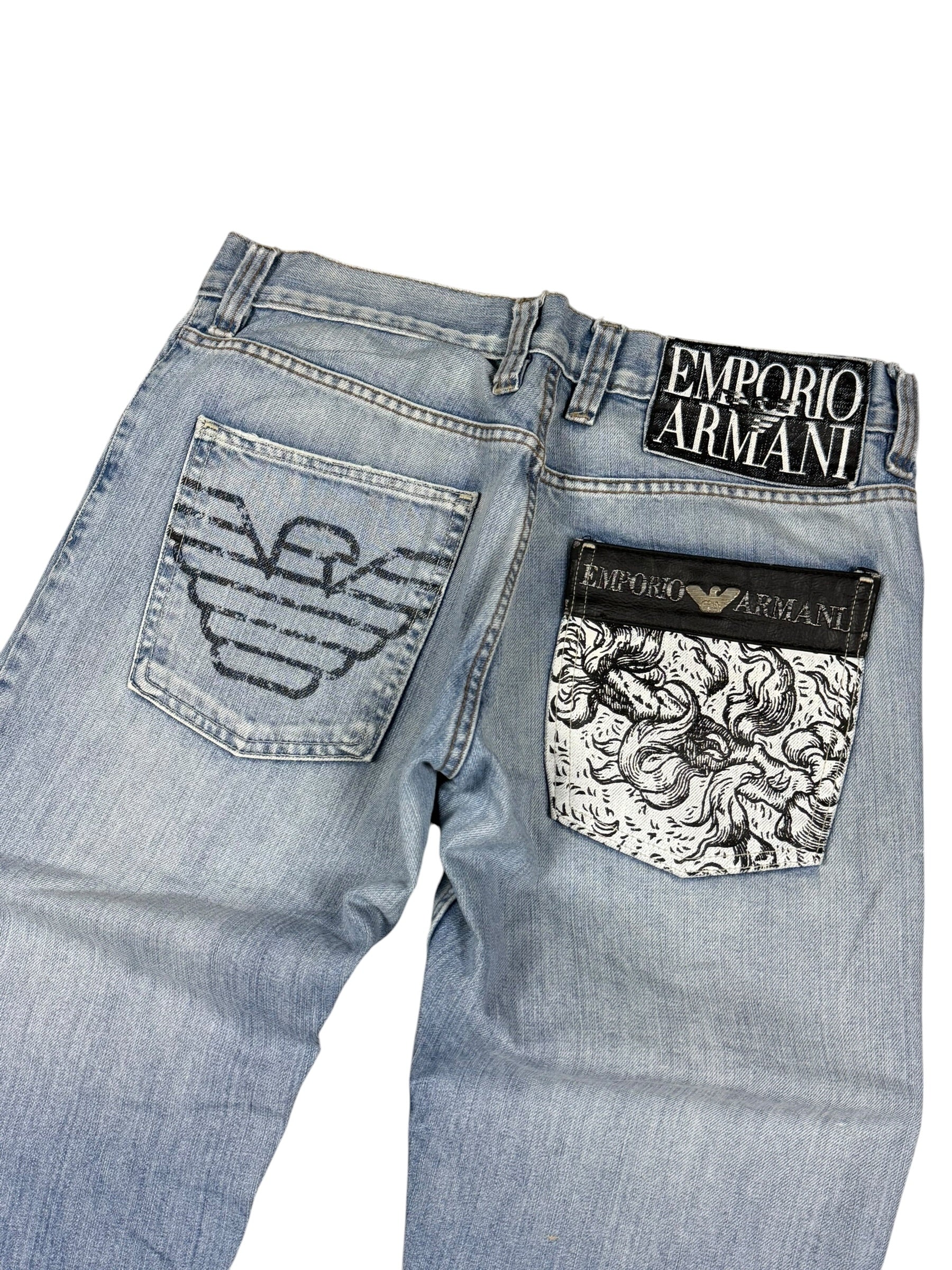 Armani Big Logo Jeans (L)