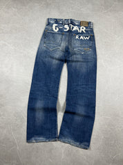 Gstar Big Logo washed Bootcut Jeans (L-XL)