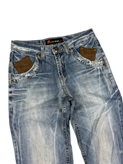 Crazy washed Bootcut Jeans (S-M)