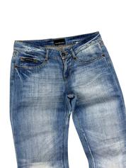 Vintage washed straight Jeans *CK (XS)