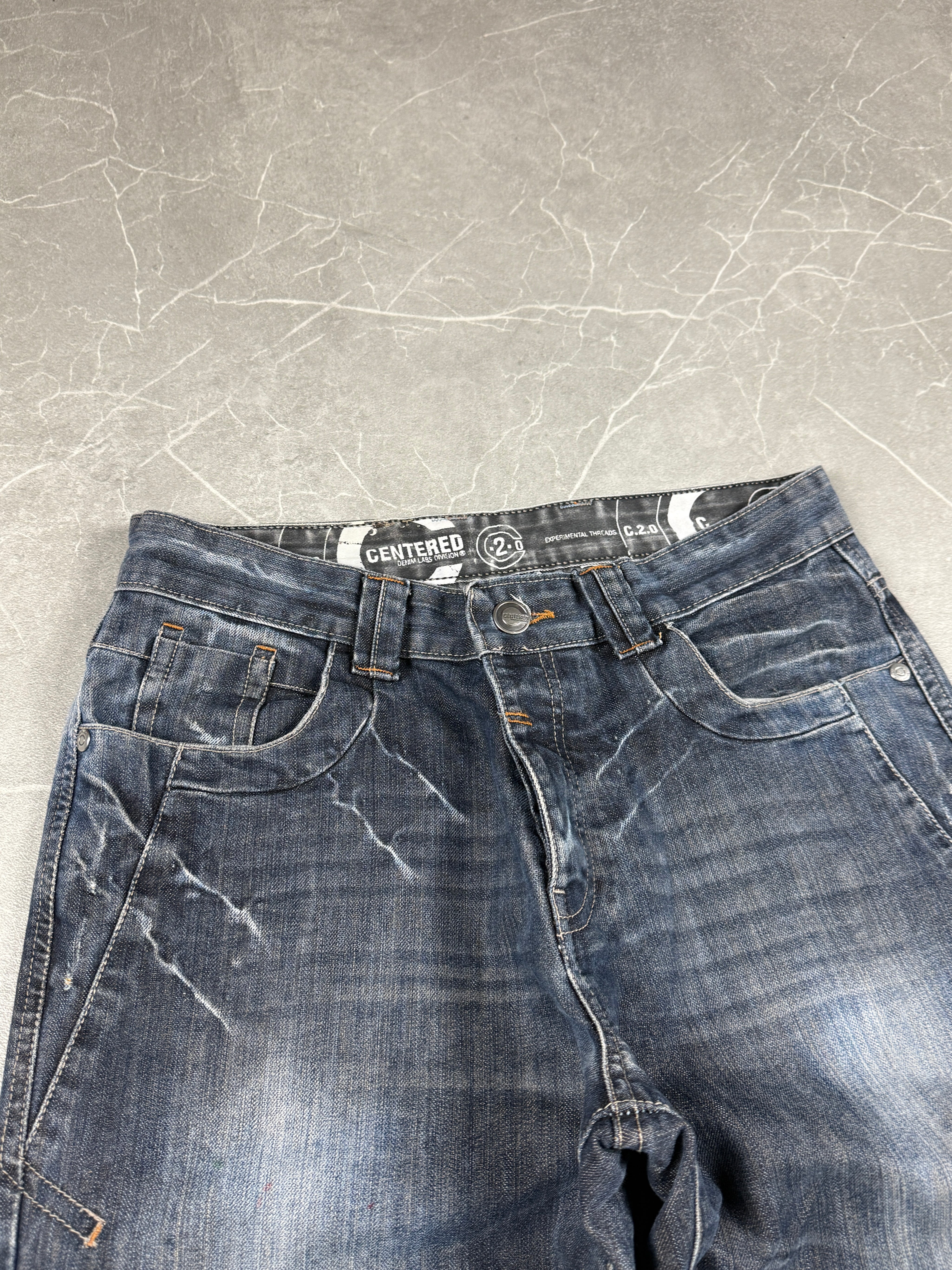 Vintage washed jeans (S)