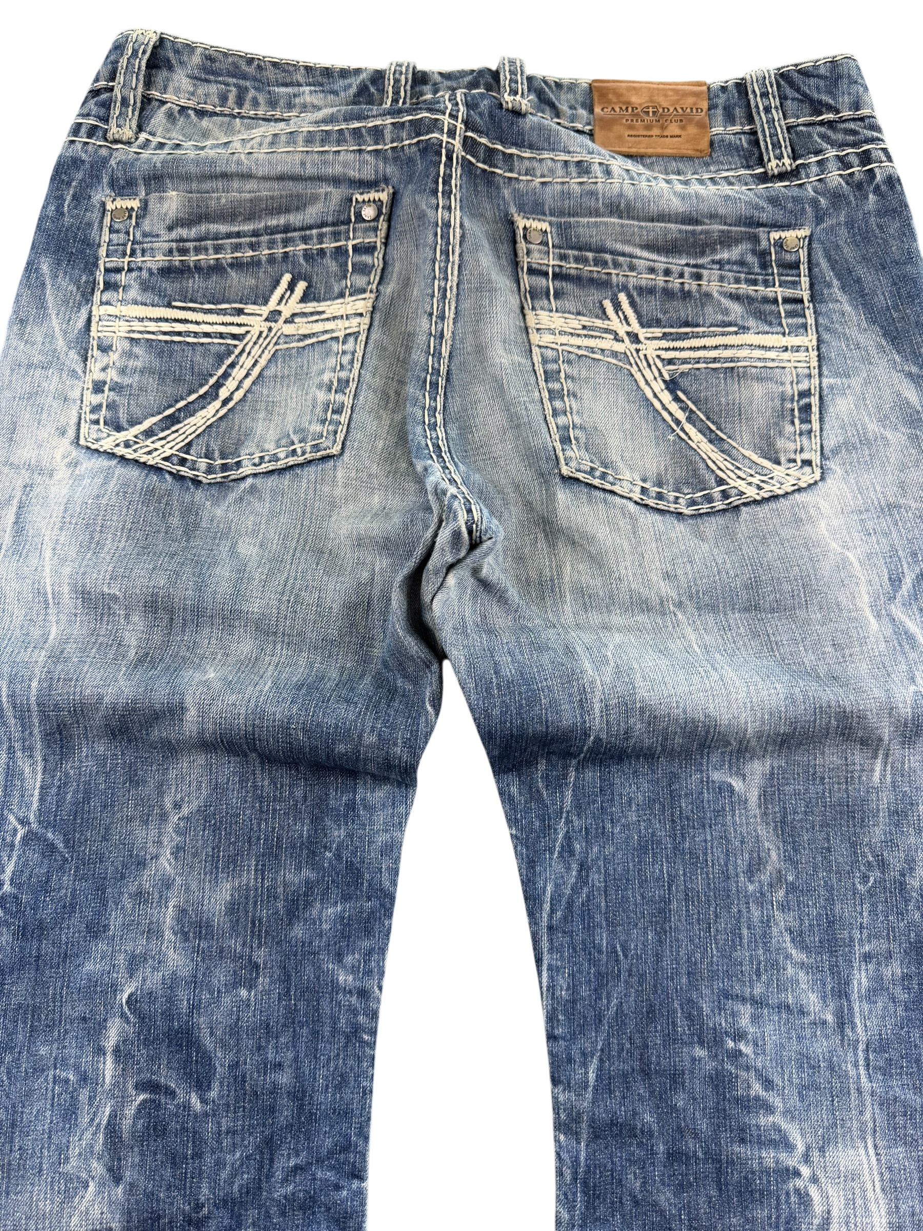 Camp David Ultra washed Bootcut Jeans (S)