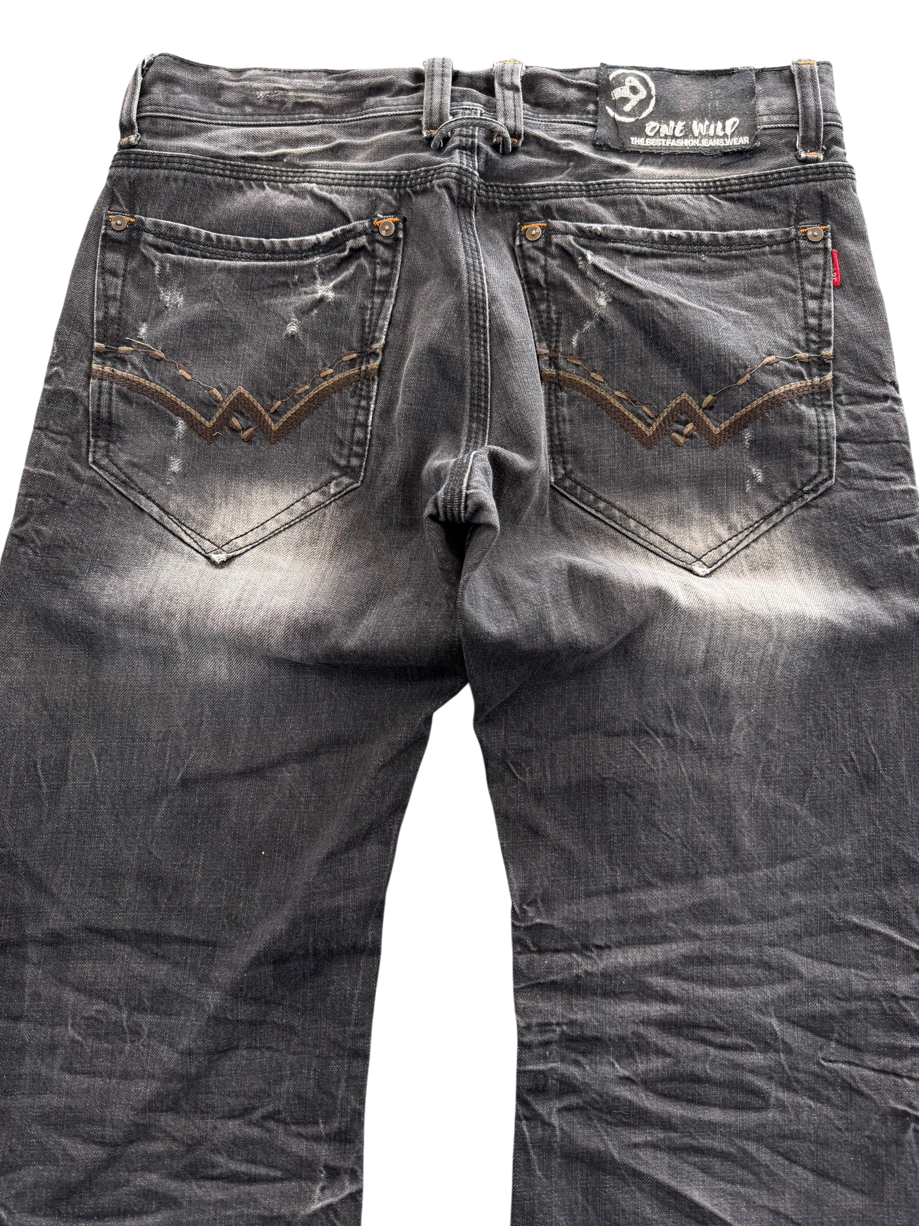 Ultra washed Straightfit Jeans (S)