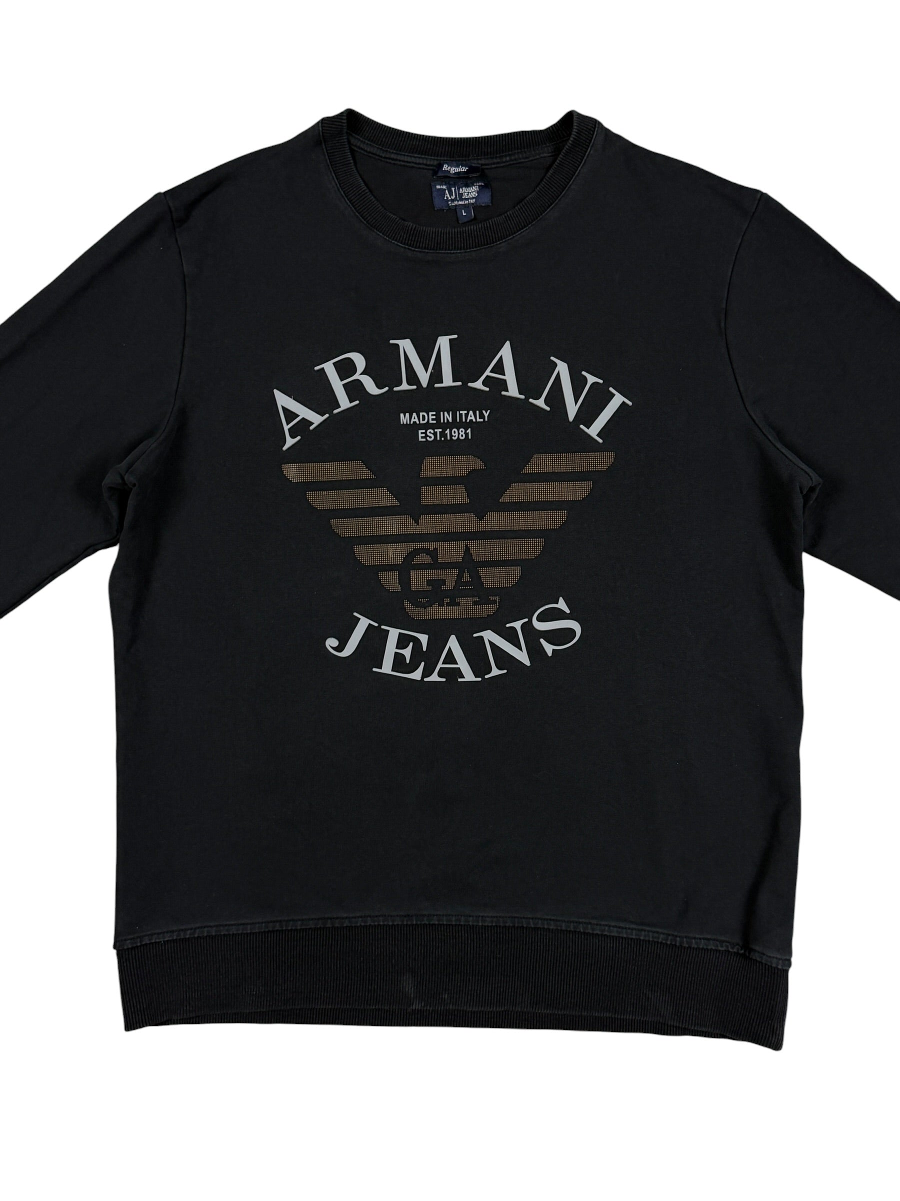 Armani Big Logo Sweater (S)