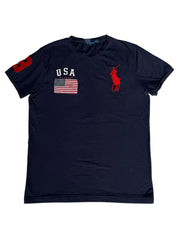 Ralph Lauren Big Pony USA Slim-Fit T-shirt (M)