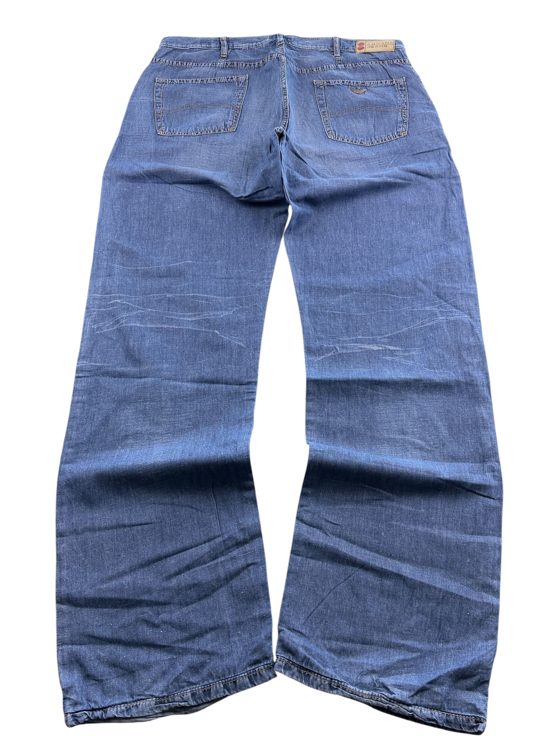 Armani vintage Baggy Leinen Jeans (M)