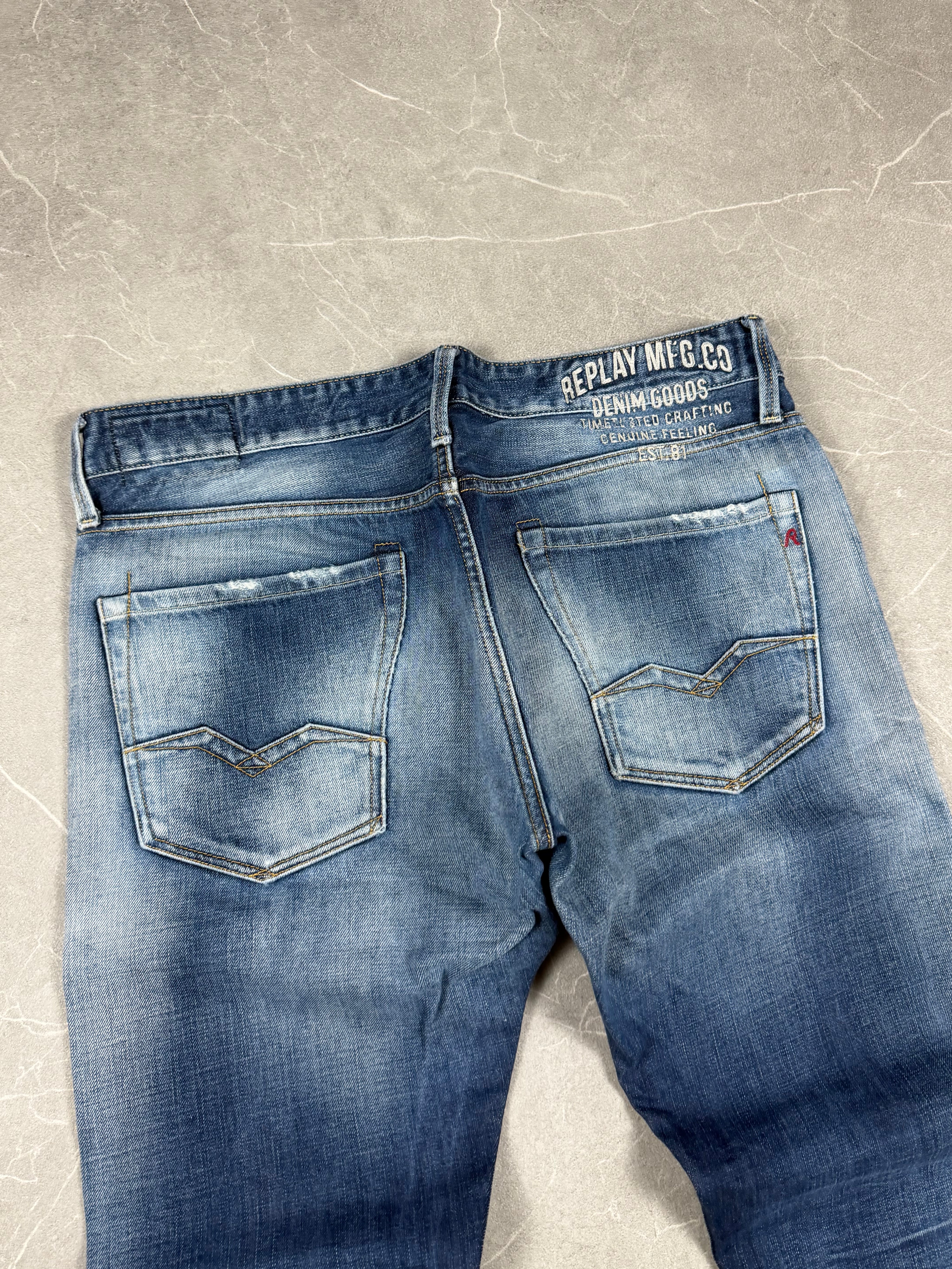 Replay vintage washed Slim Jeans (L)