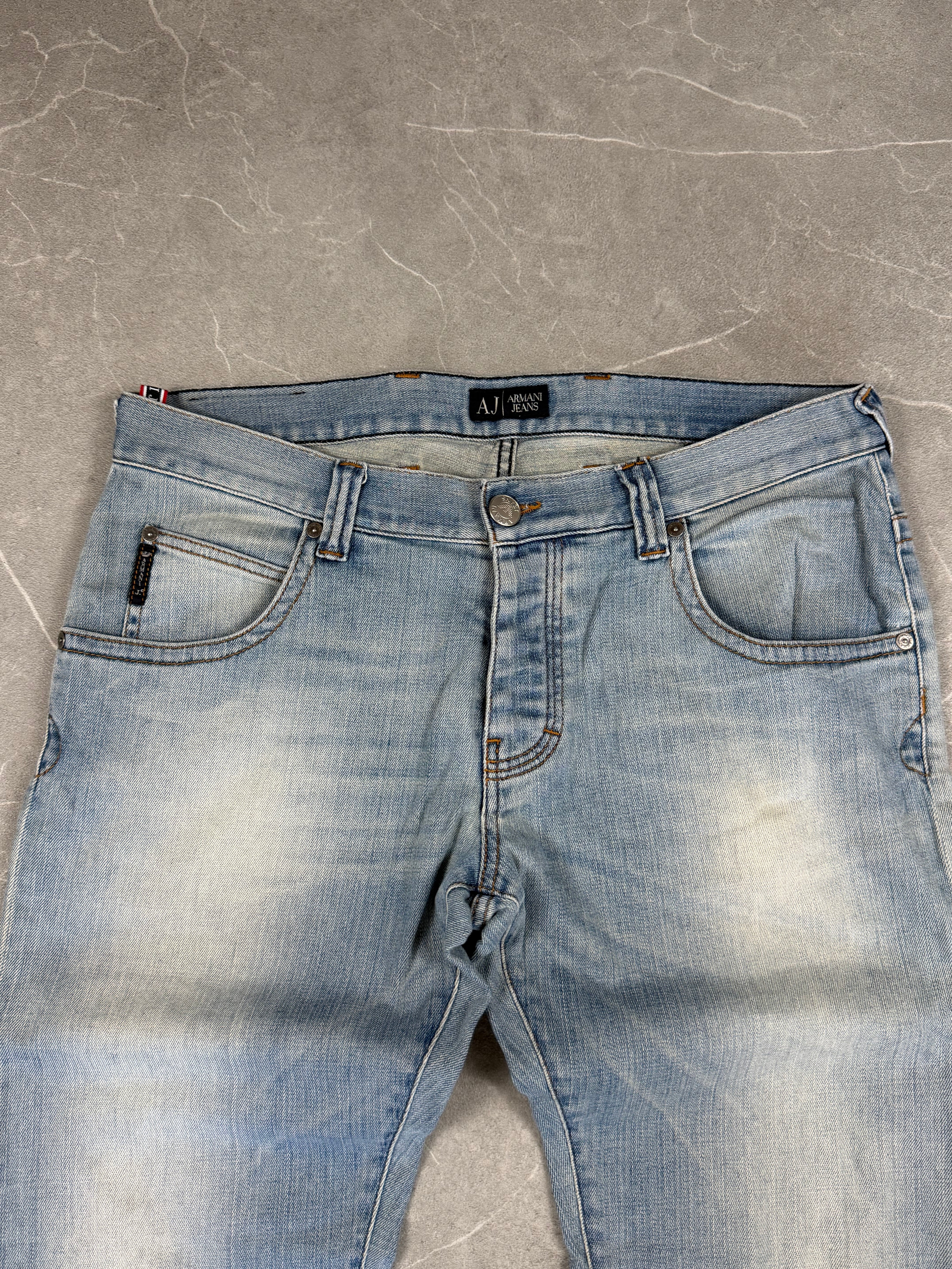 Armani Straight-Fit Jeans (S)