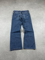 Vintage Washed Bootcut Jeans (S)