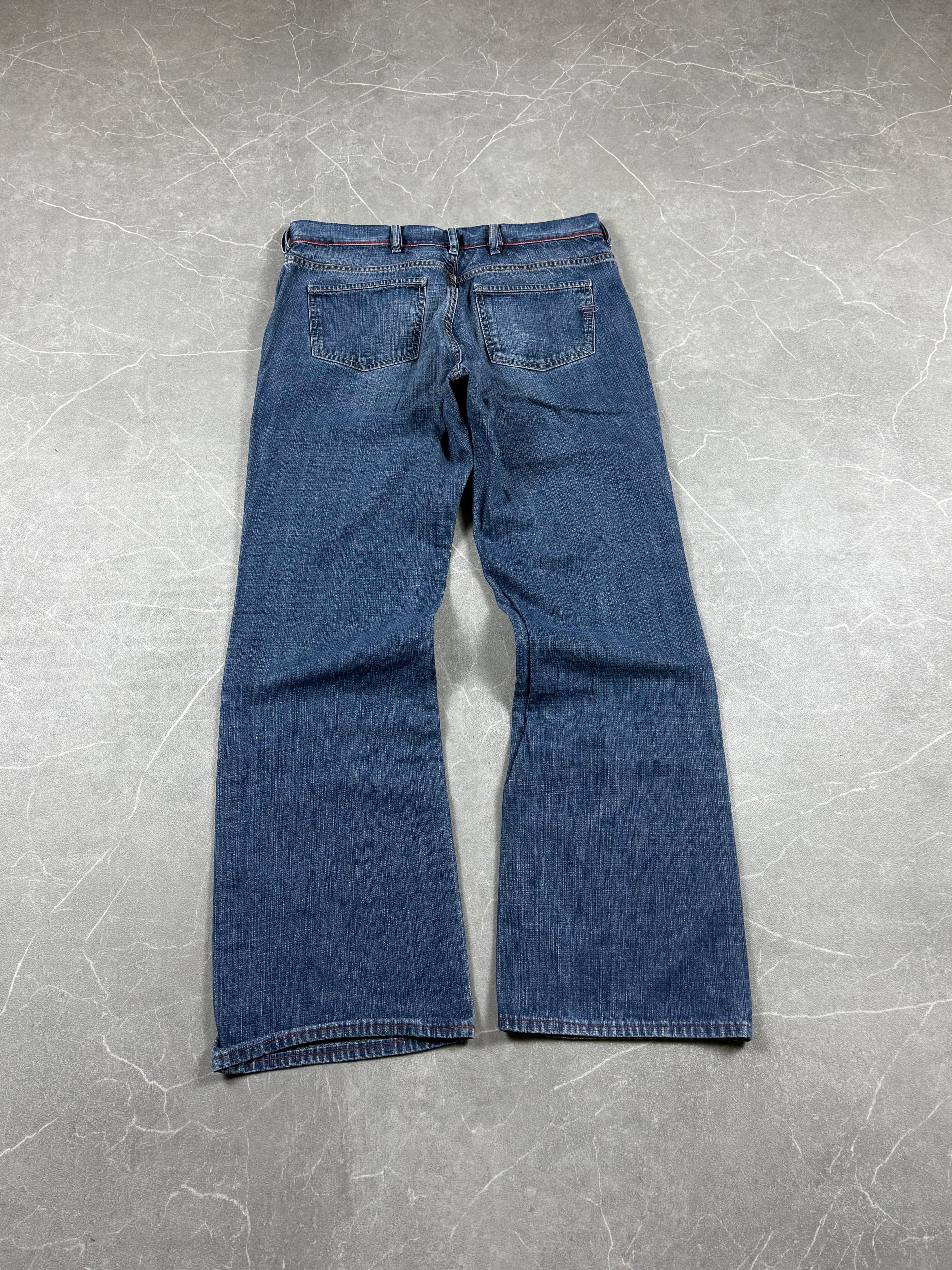 Vintage Washed Bootcut Jeans (S)
