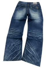 Washed Straightfit Jeans (S)