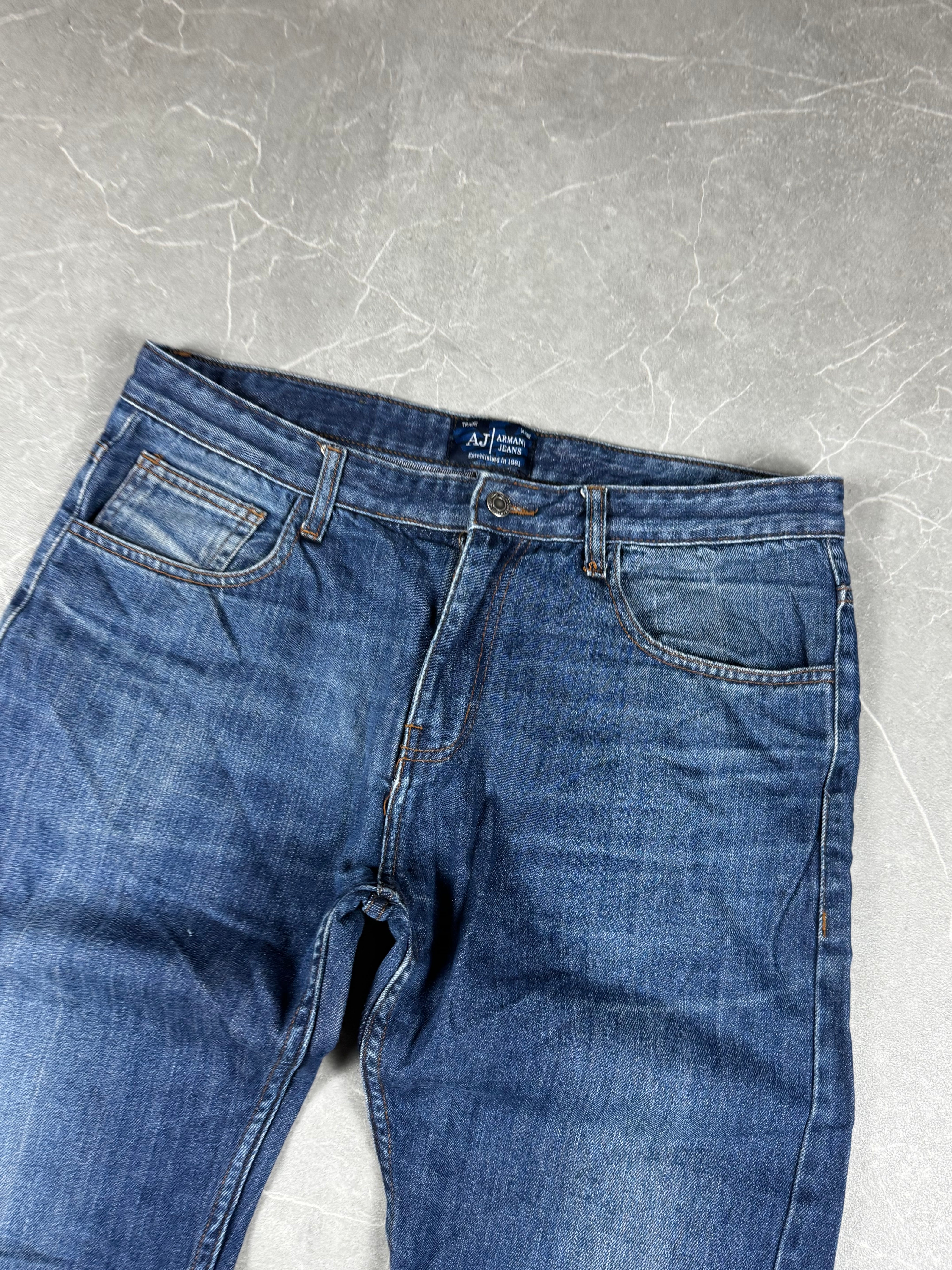 Armani raw denim (M)