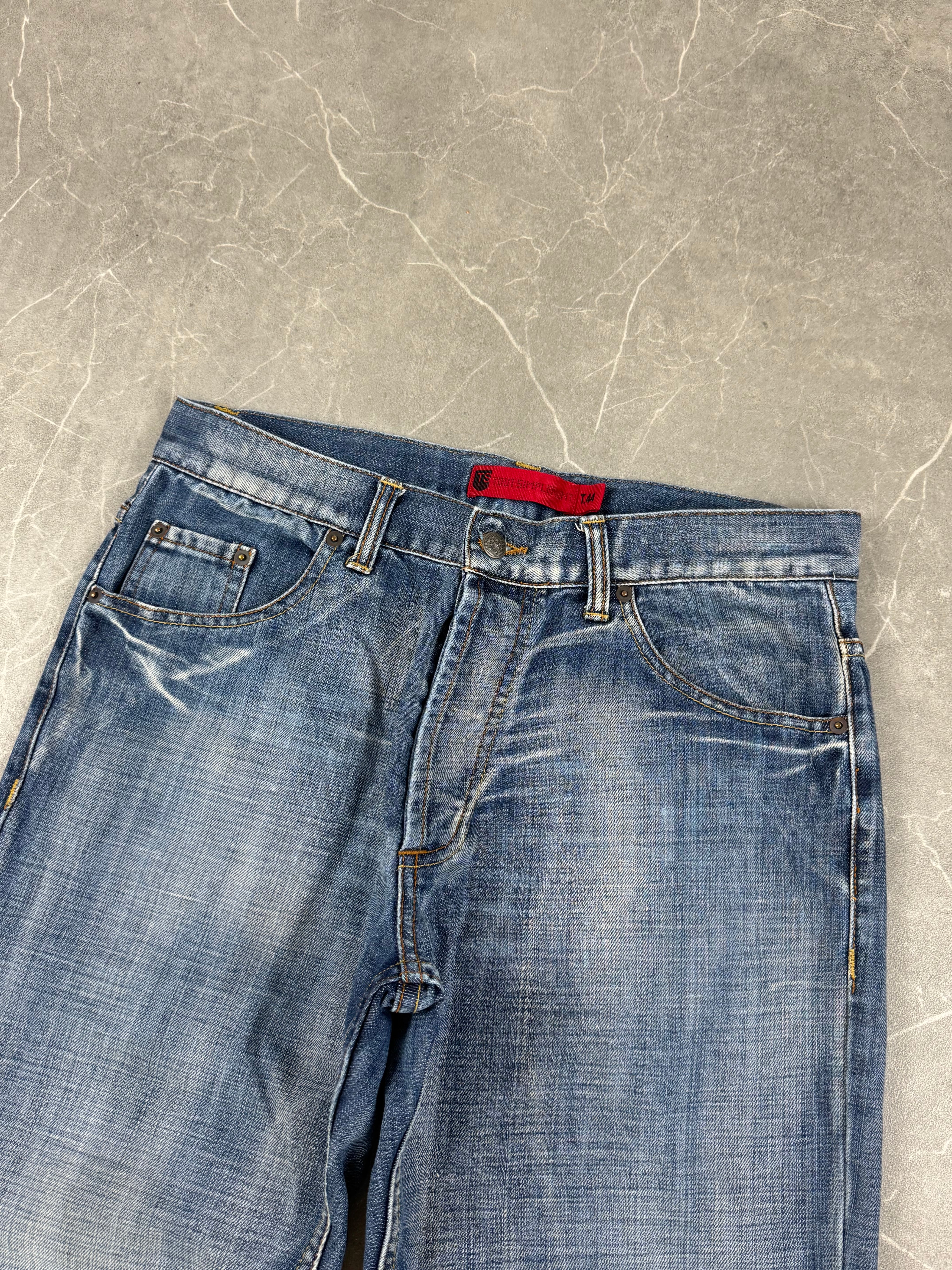 Vintage washed jeans (M)
