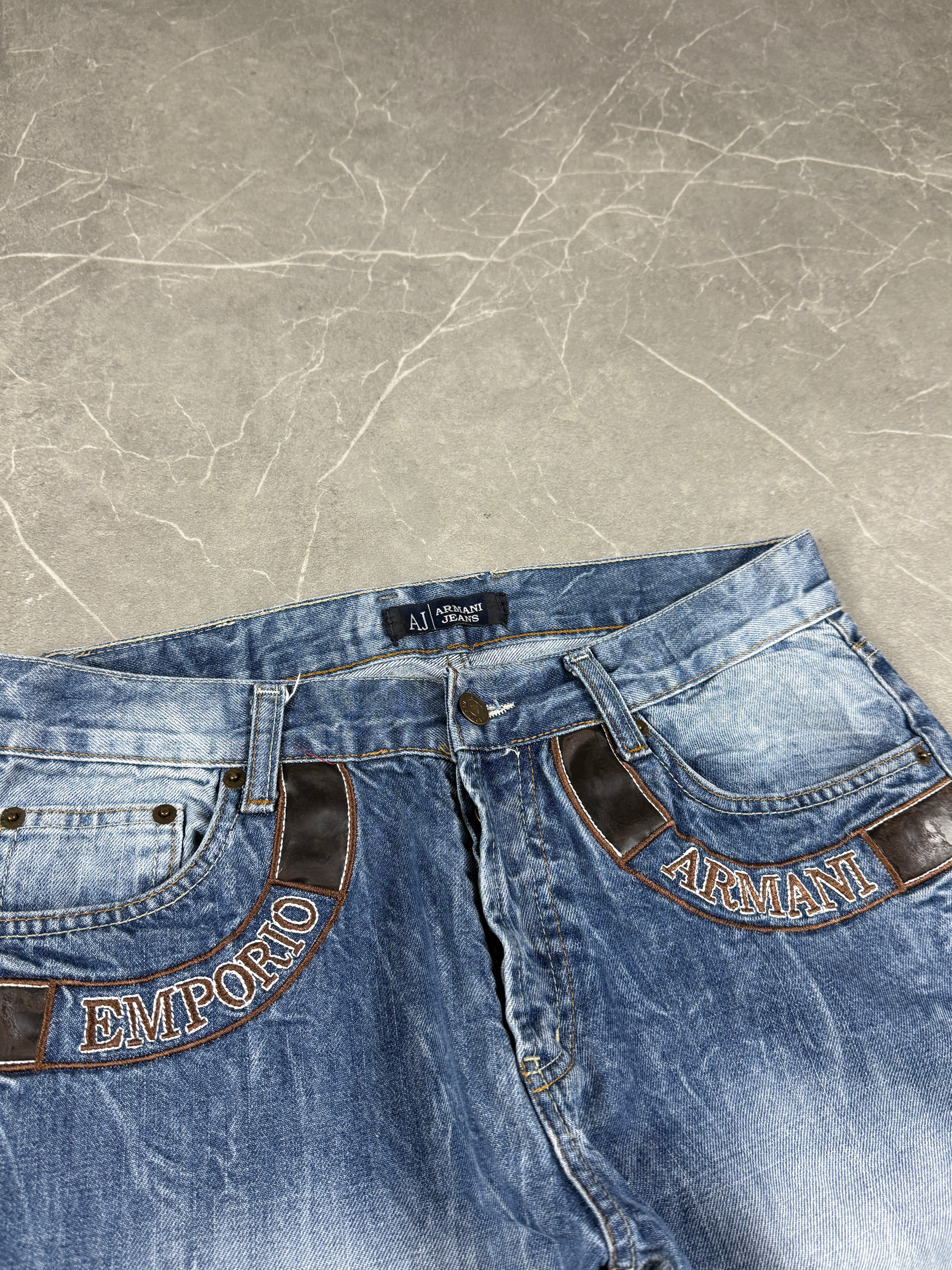 Armani washed jeans (S)
