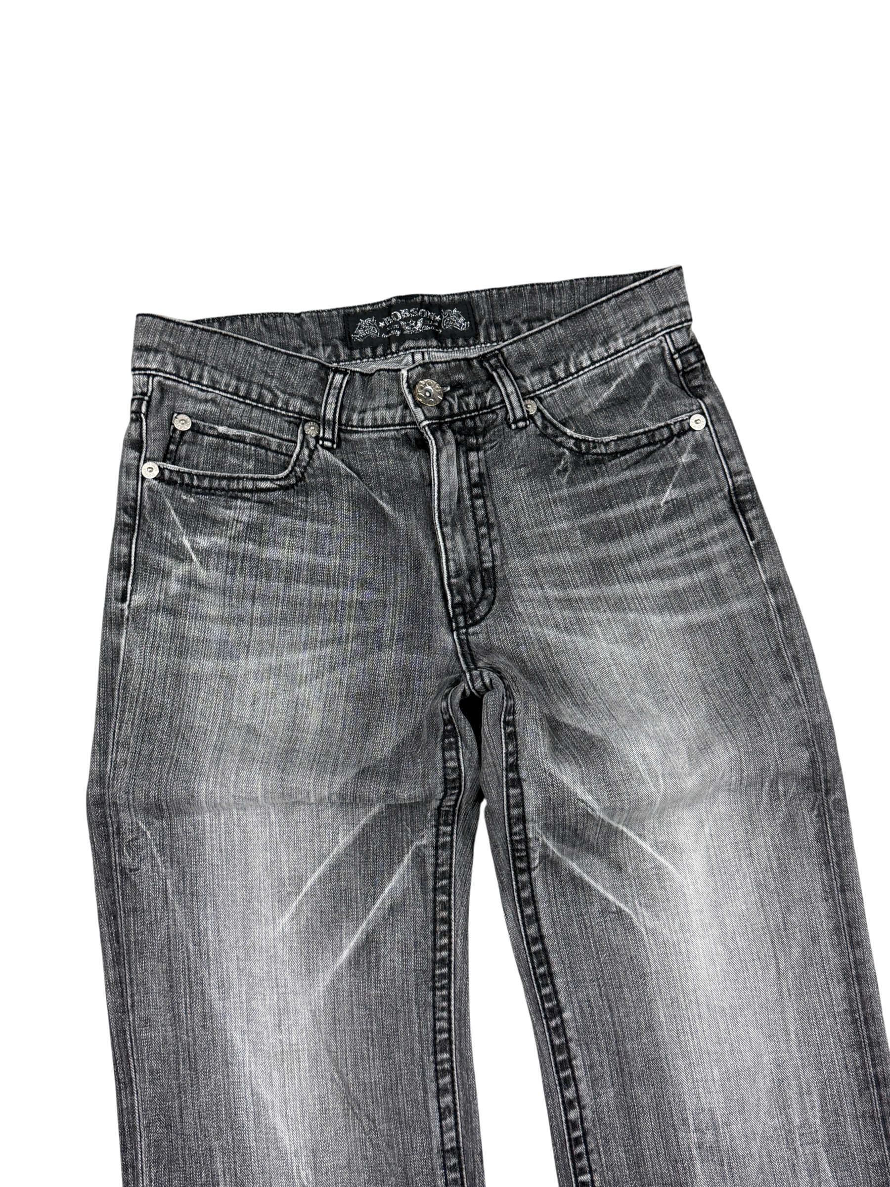 Crazy Washed Bootcut Jeans (S)