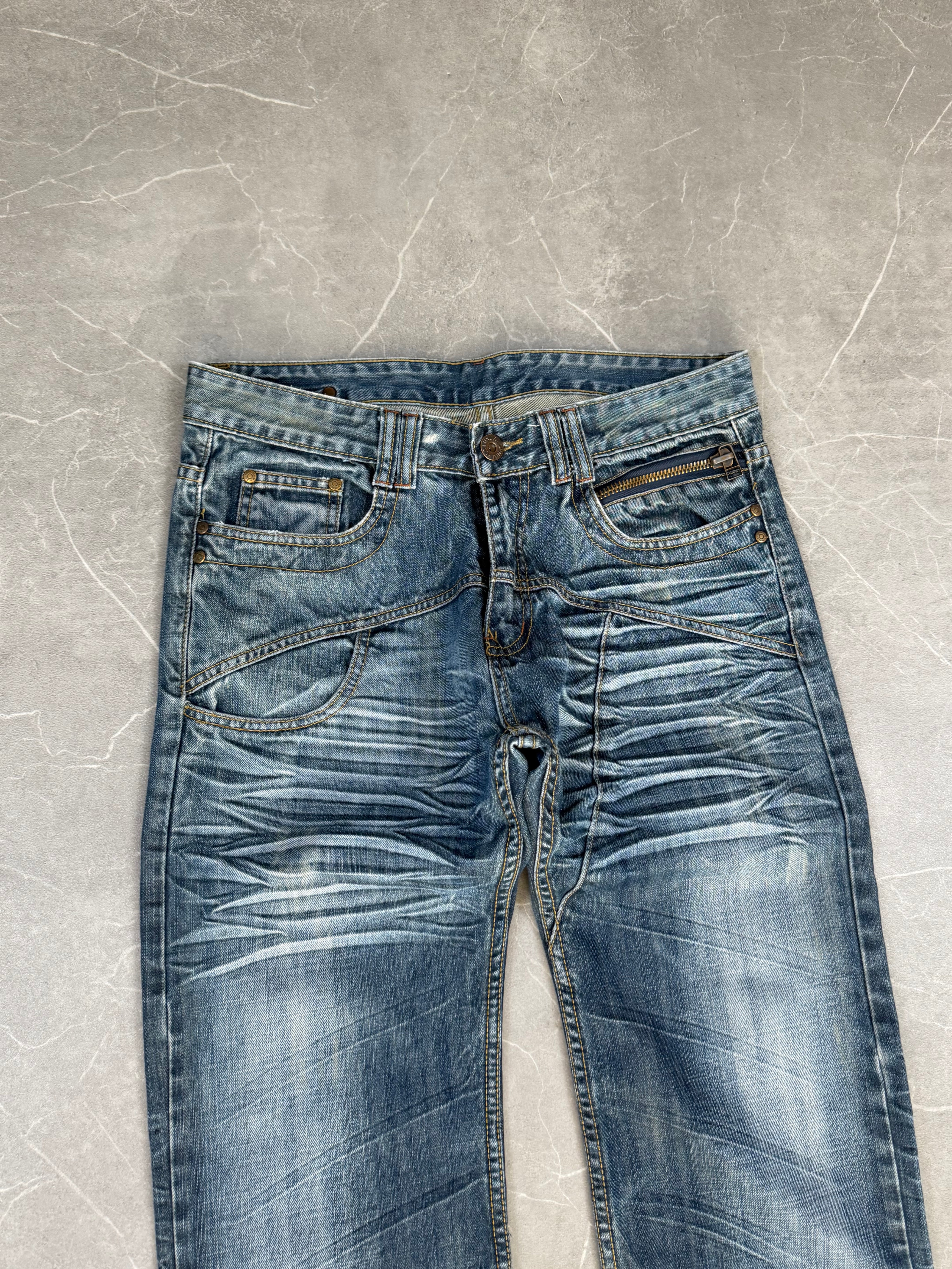 Vintage washed jeans (M)