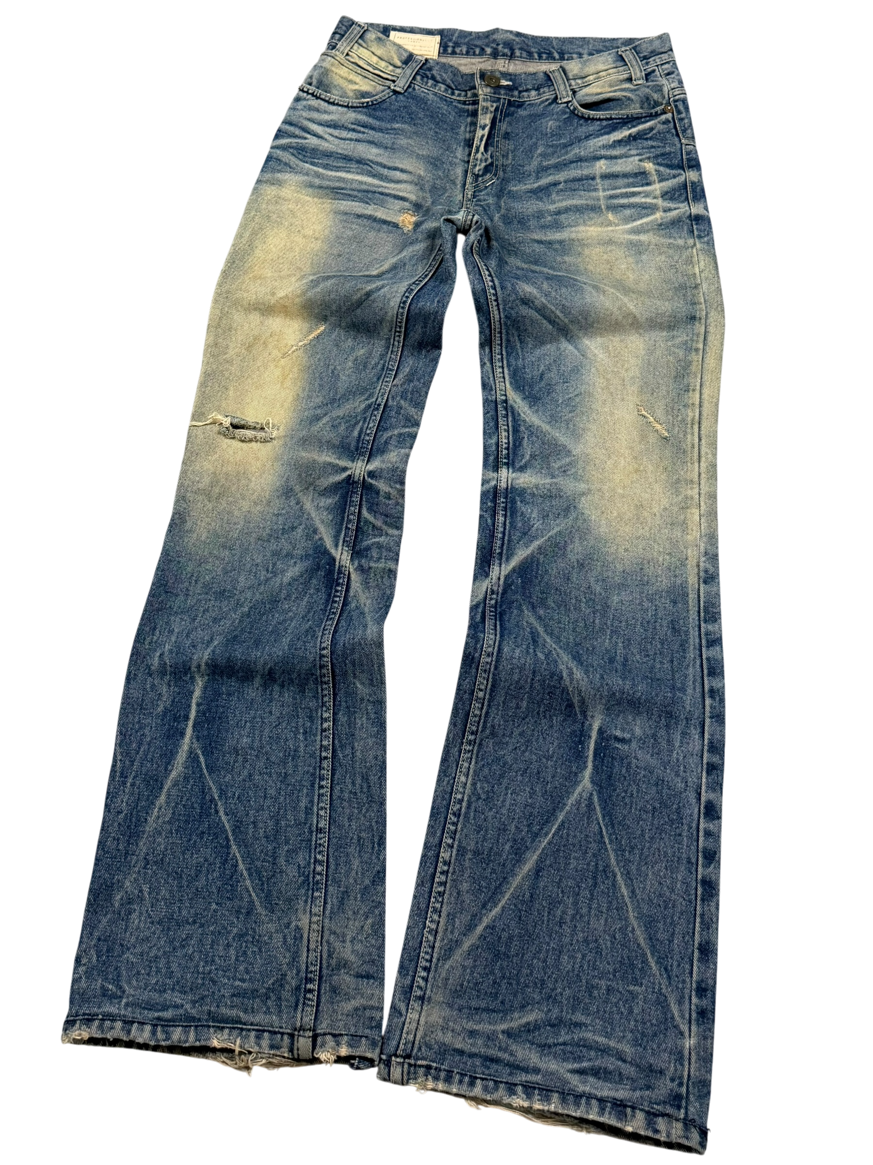 Sand washed Bootcut Jeans (S-M)