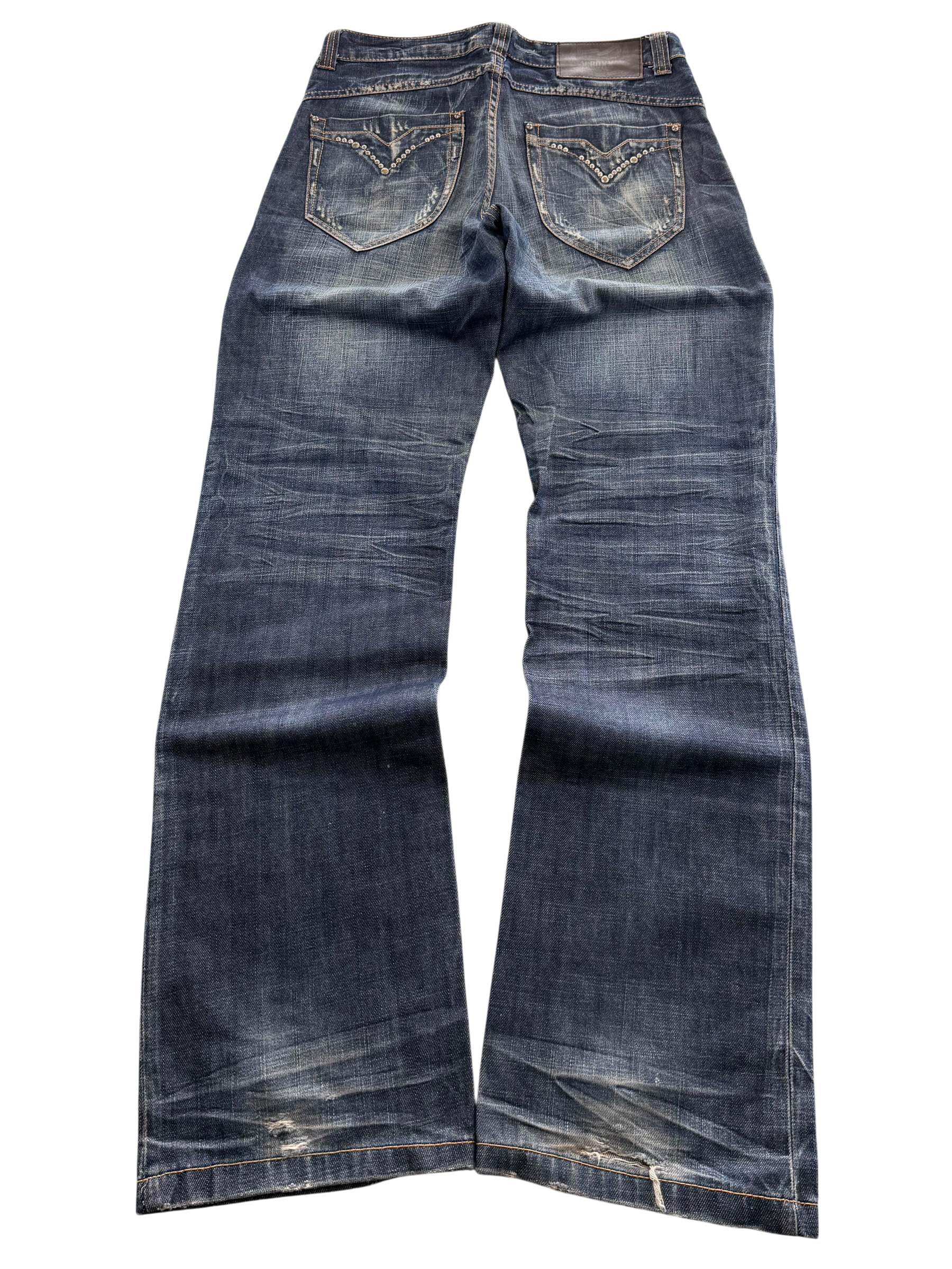 Crazy Washed Bootcut Jeans (L)
