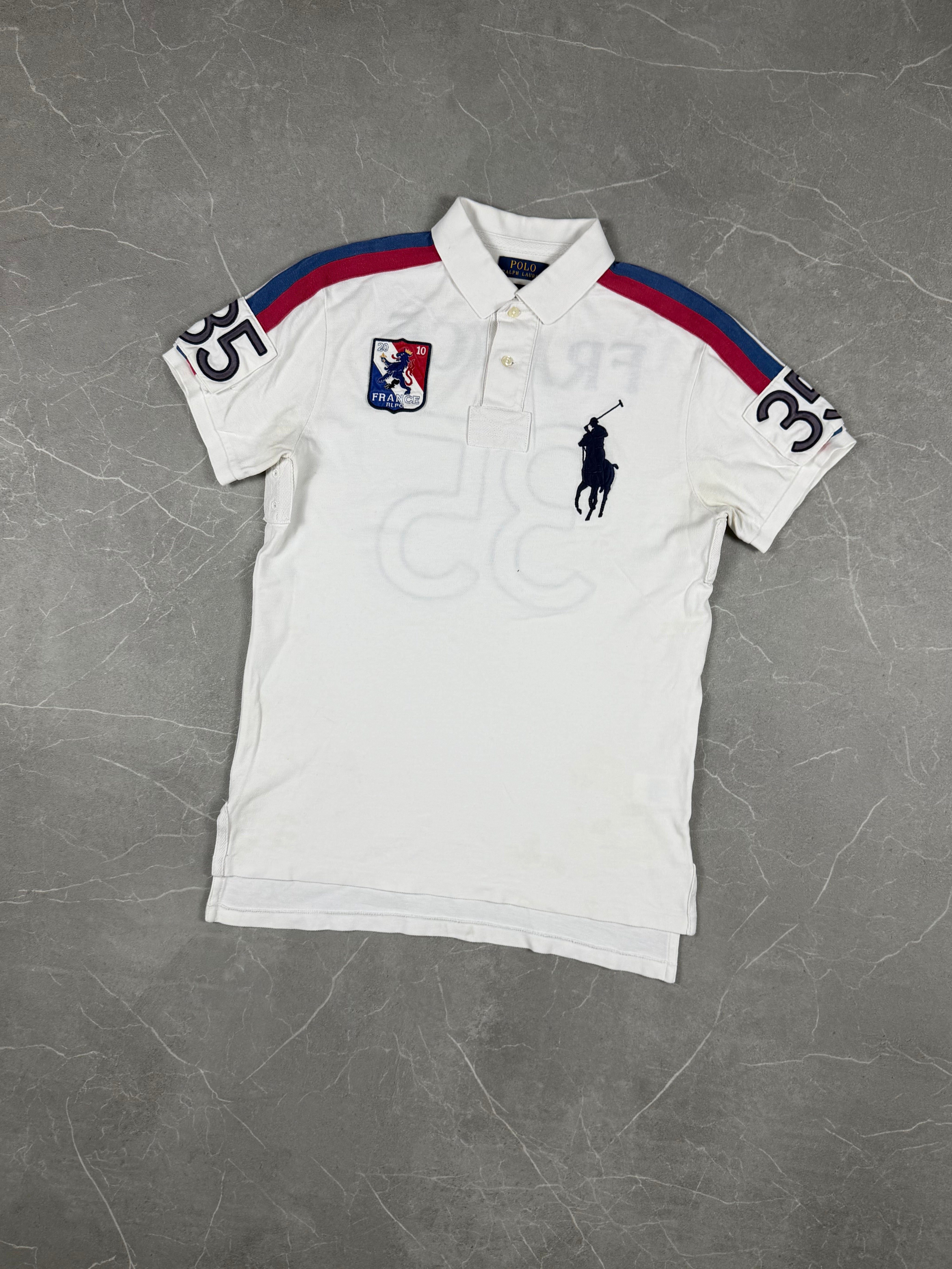 Ralph Lauren Big Pony FRANCE Polo Shirt (M Slim Fit)