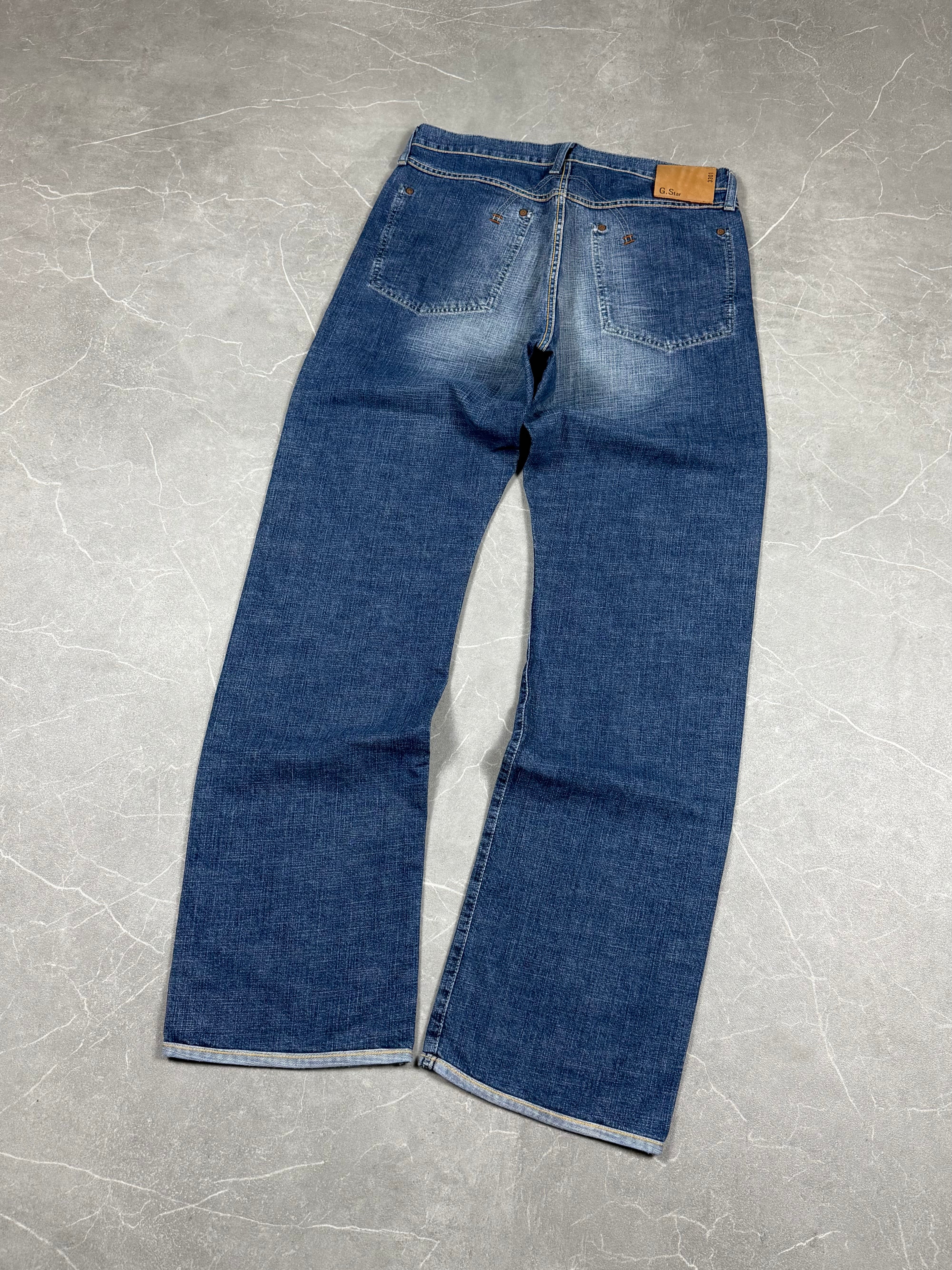 G-Star Washed Bootcut Jeans (L-XL)