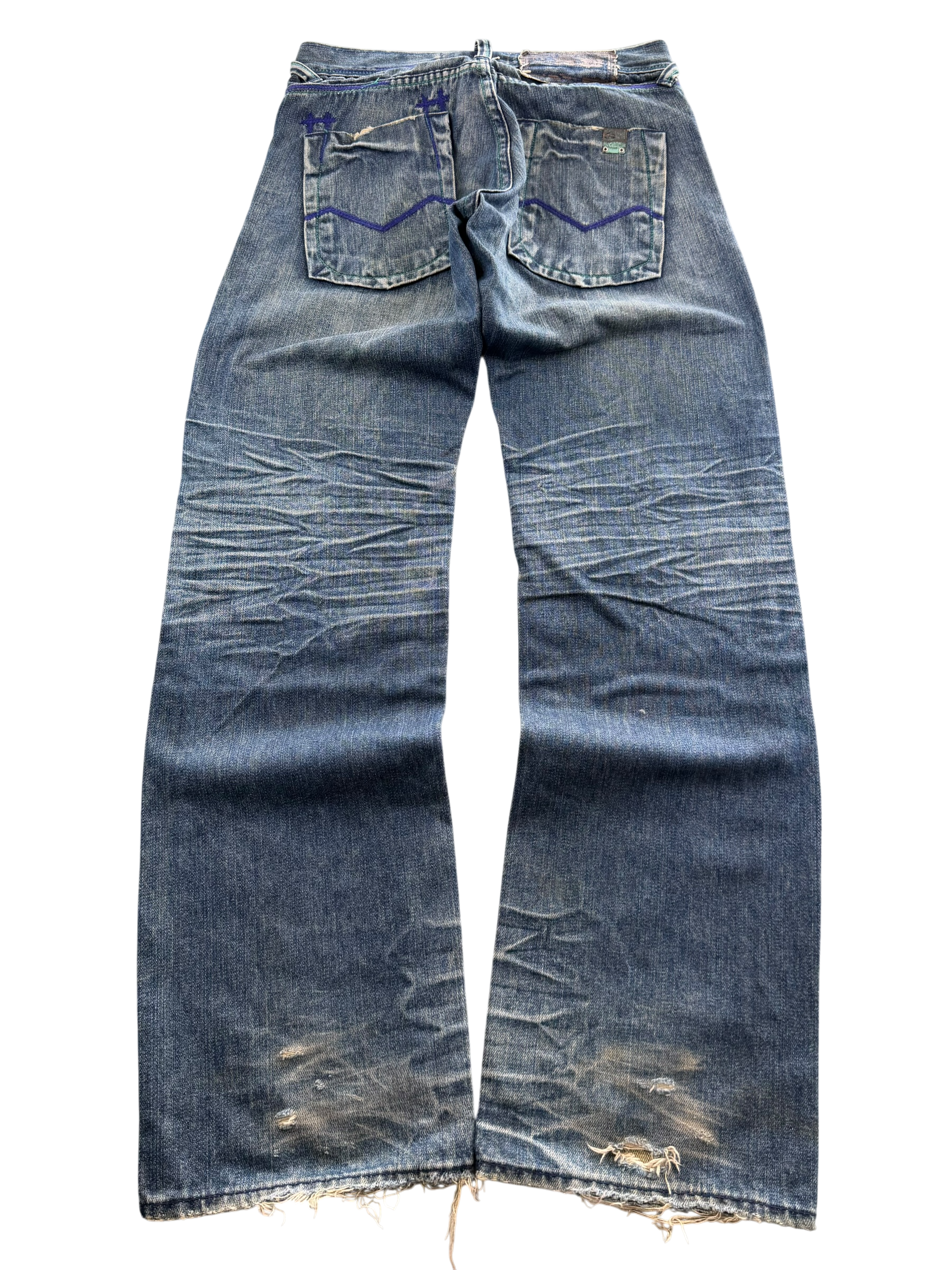 Ultra washed Bootcut Jeans (S)