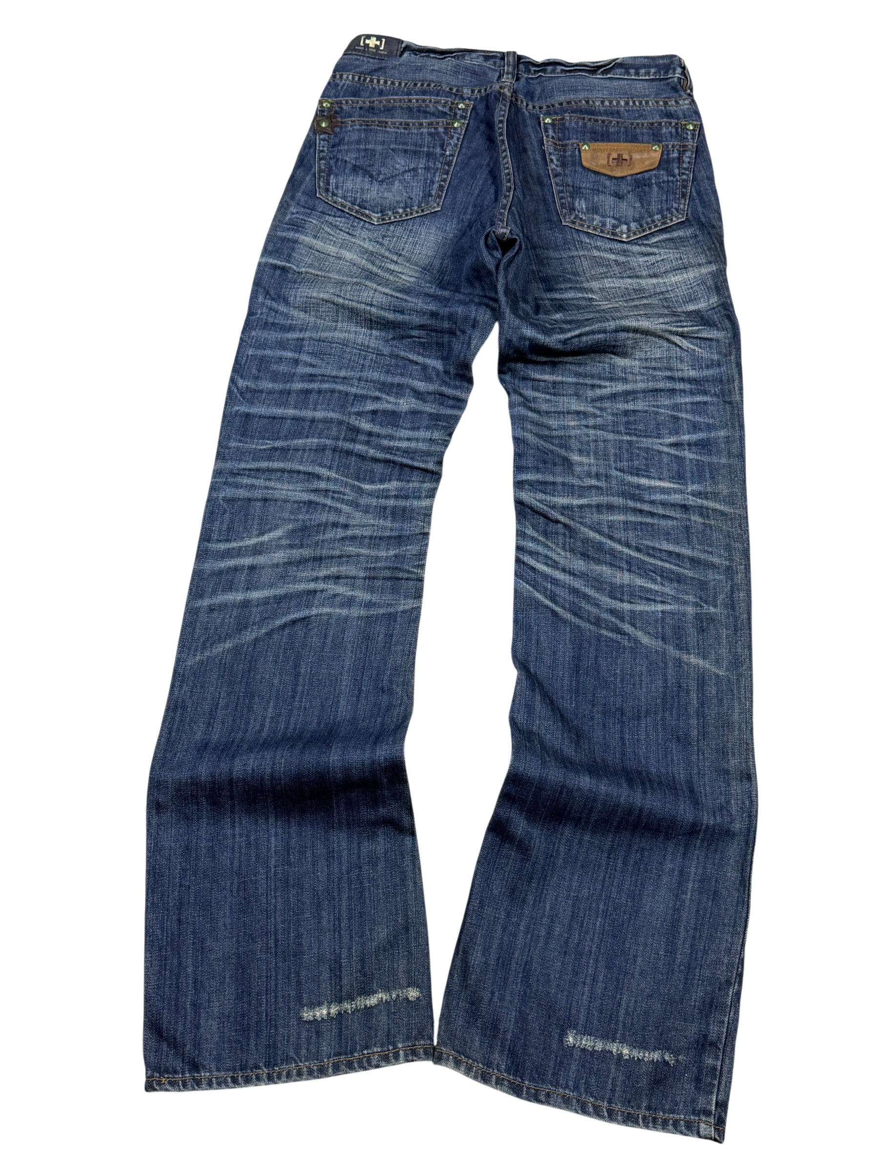 Crazy washed Bootcut Jeans (M)