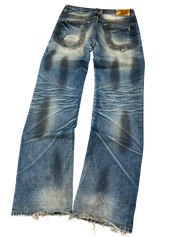 Crazy washed Straightfit Jeans (S)