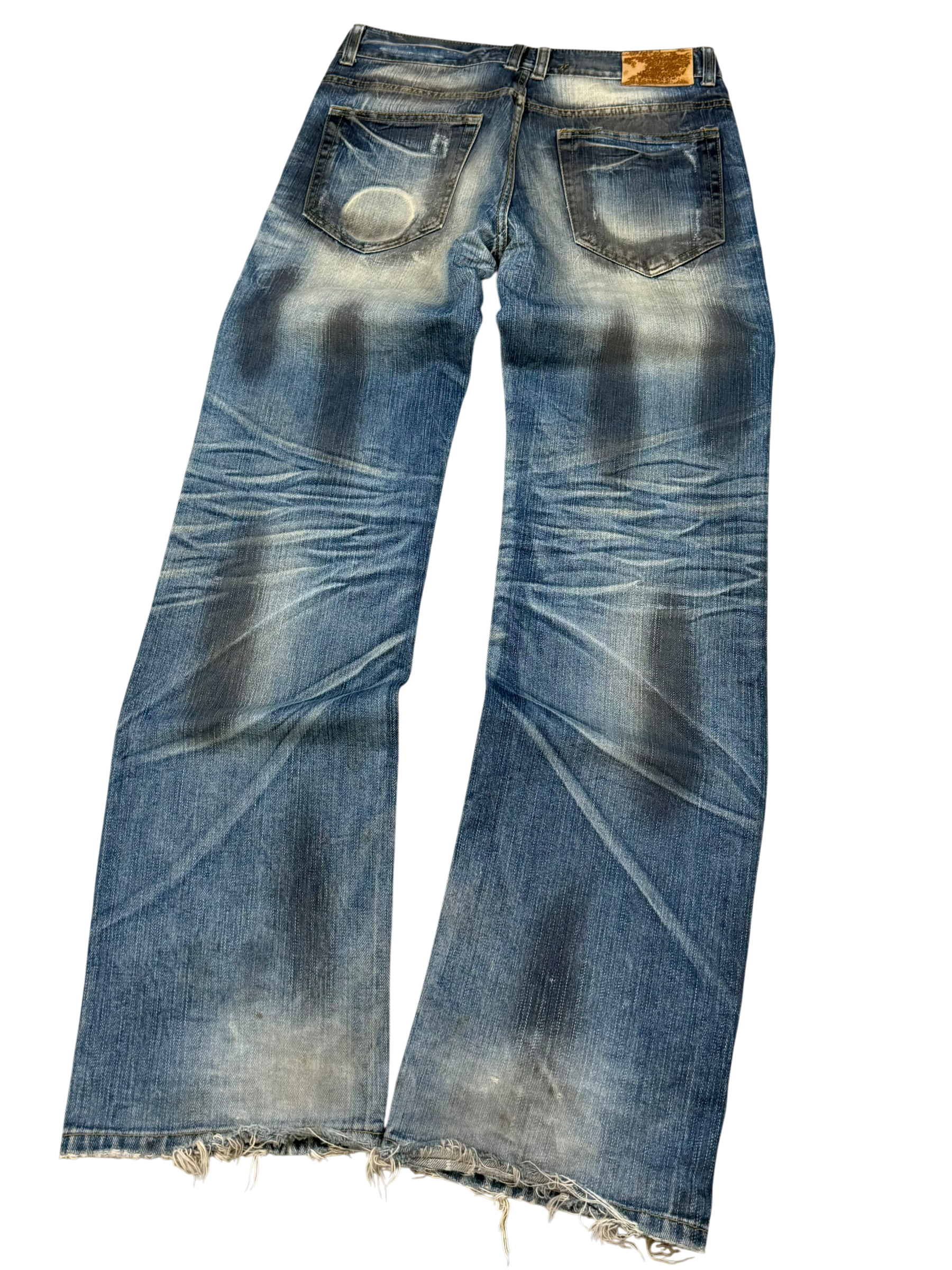Crazy washed Straightfit Jeans (S)