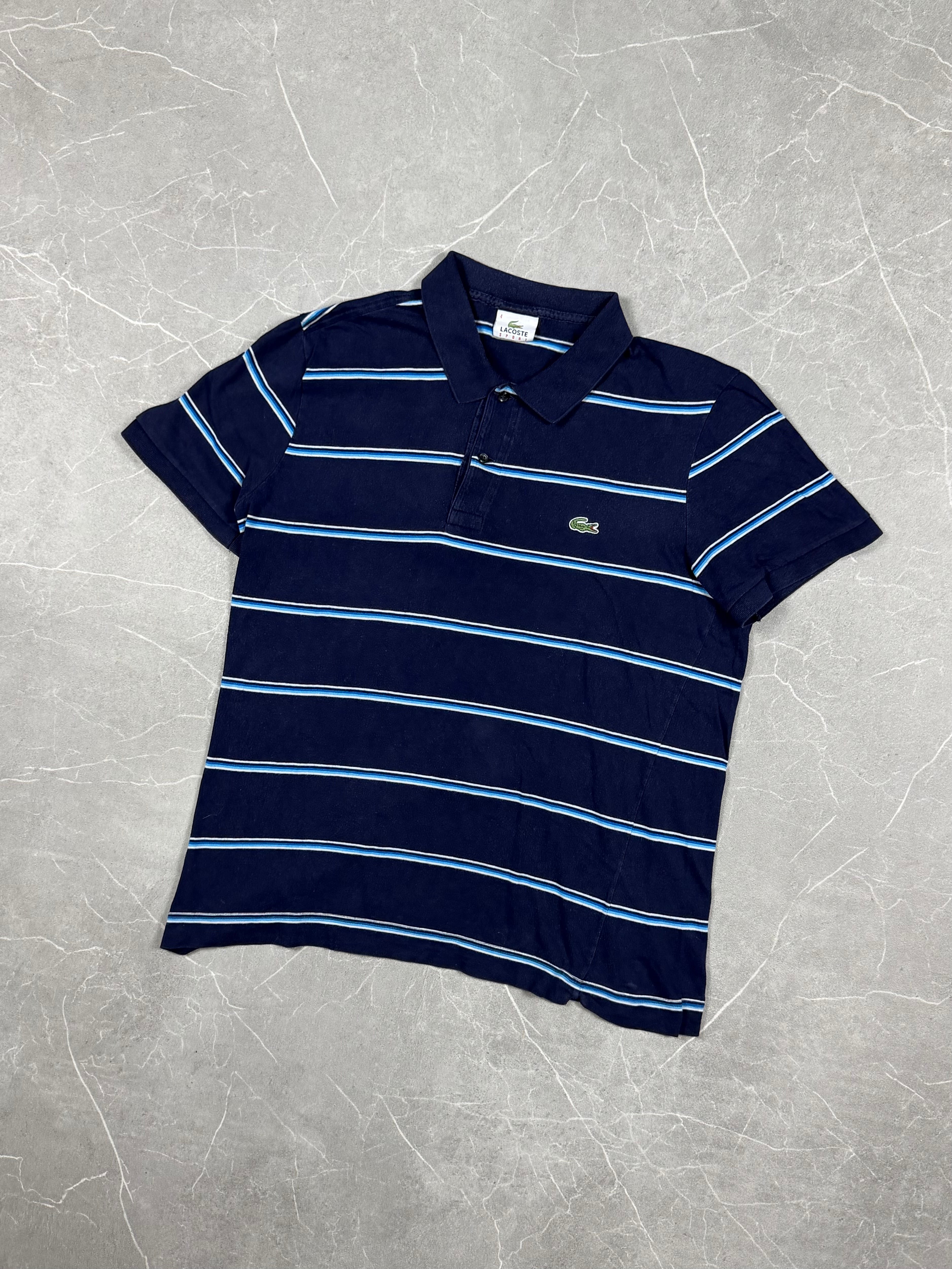 Lacoste striped Poloshirt (S)