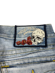 True Religion washed Bootcut Jeans (S)
