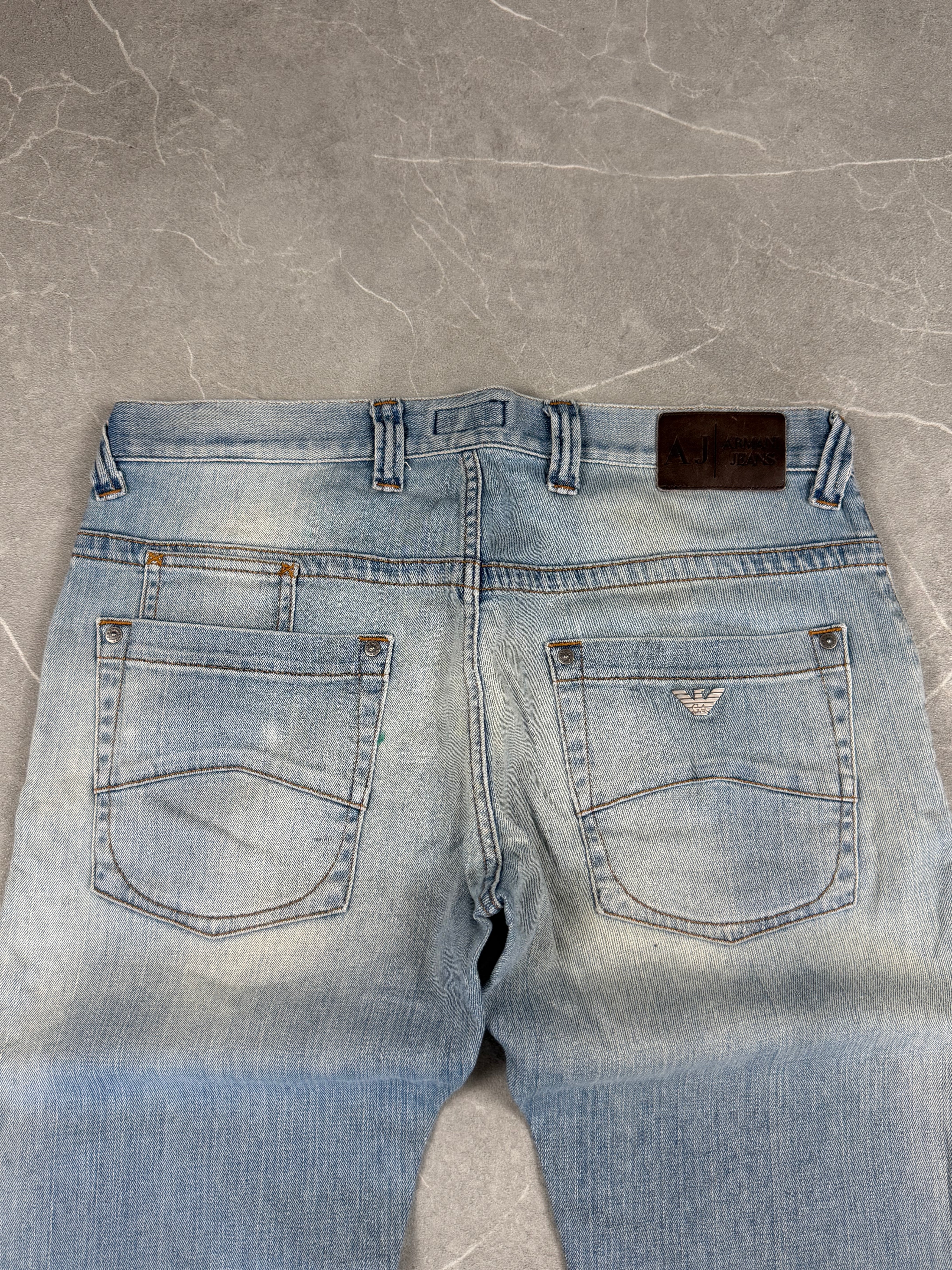 Armani Straight-Fit Jeans (S)