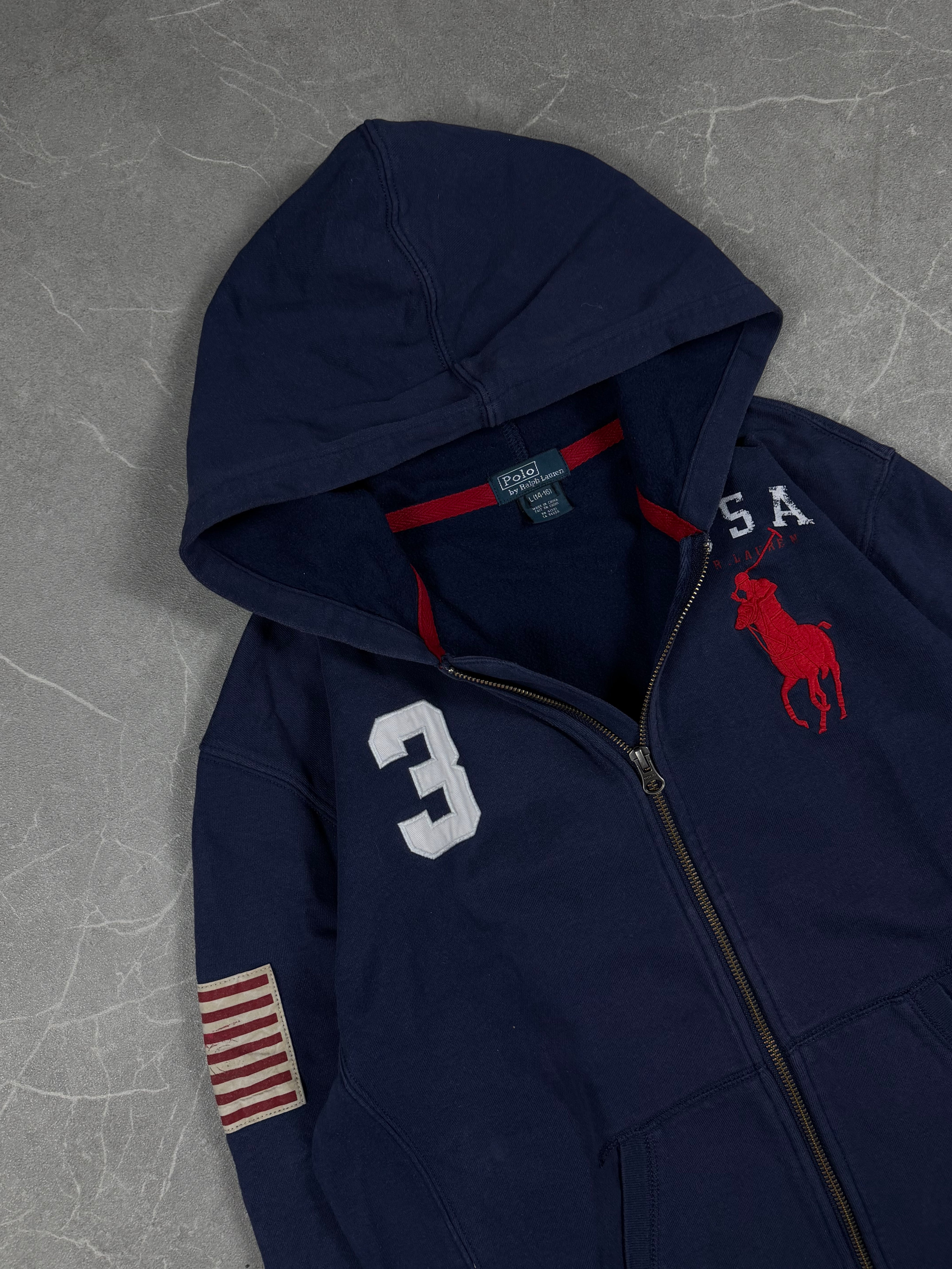 Ralph Lauren Big Pony USA Zipper (XS)