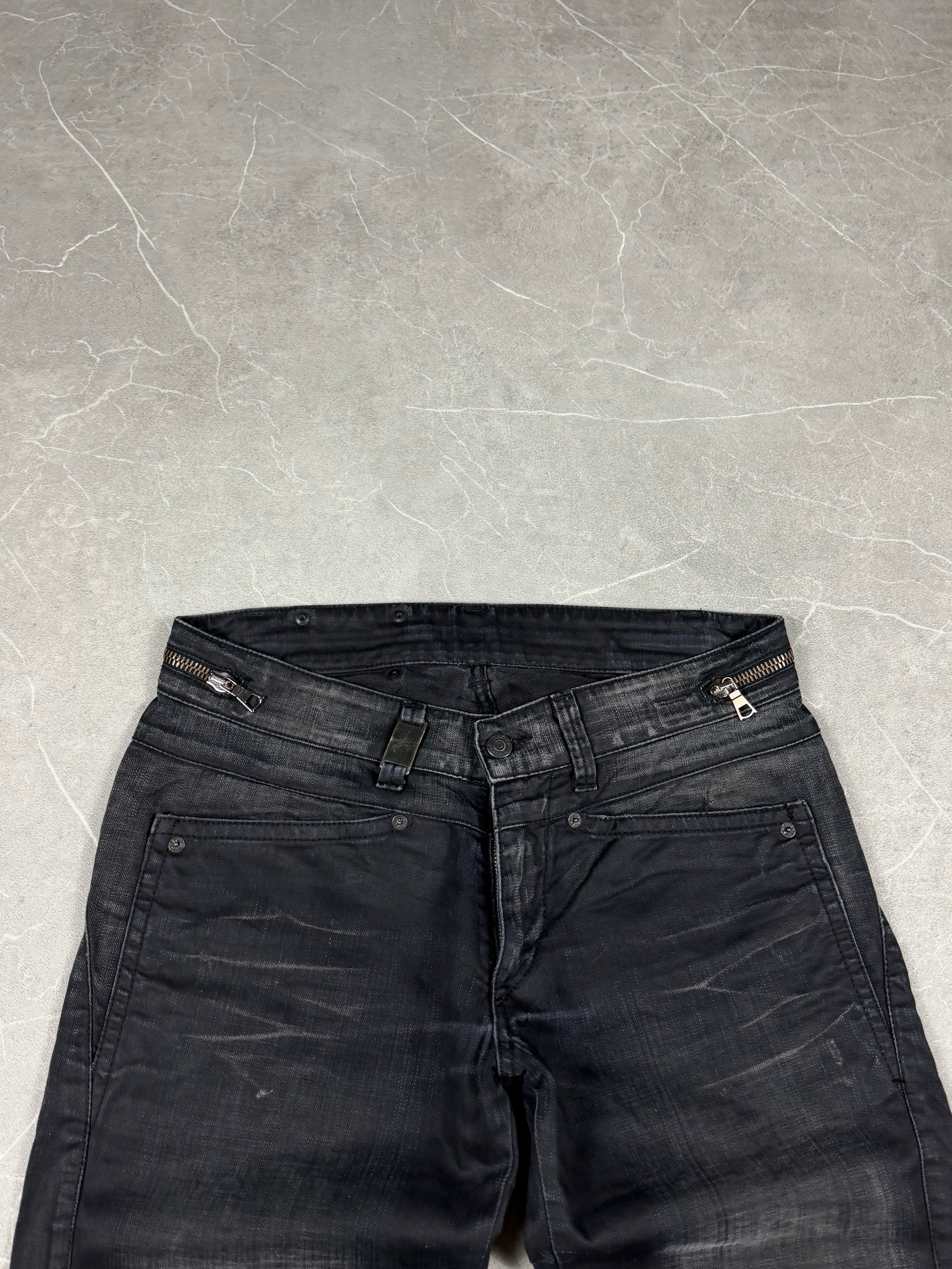 Vintage washed Straight fit Jeans (M)