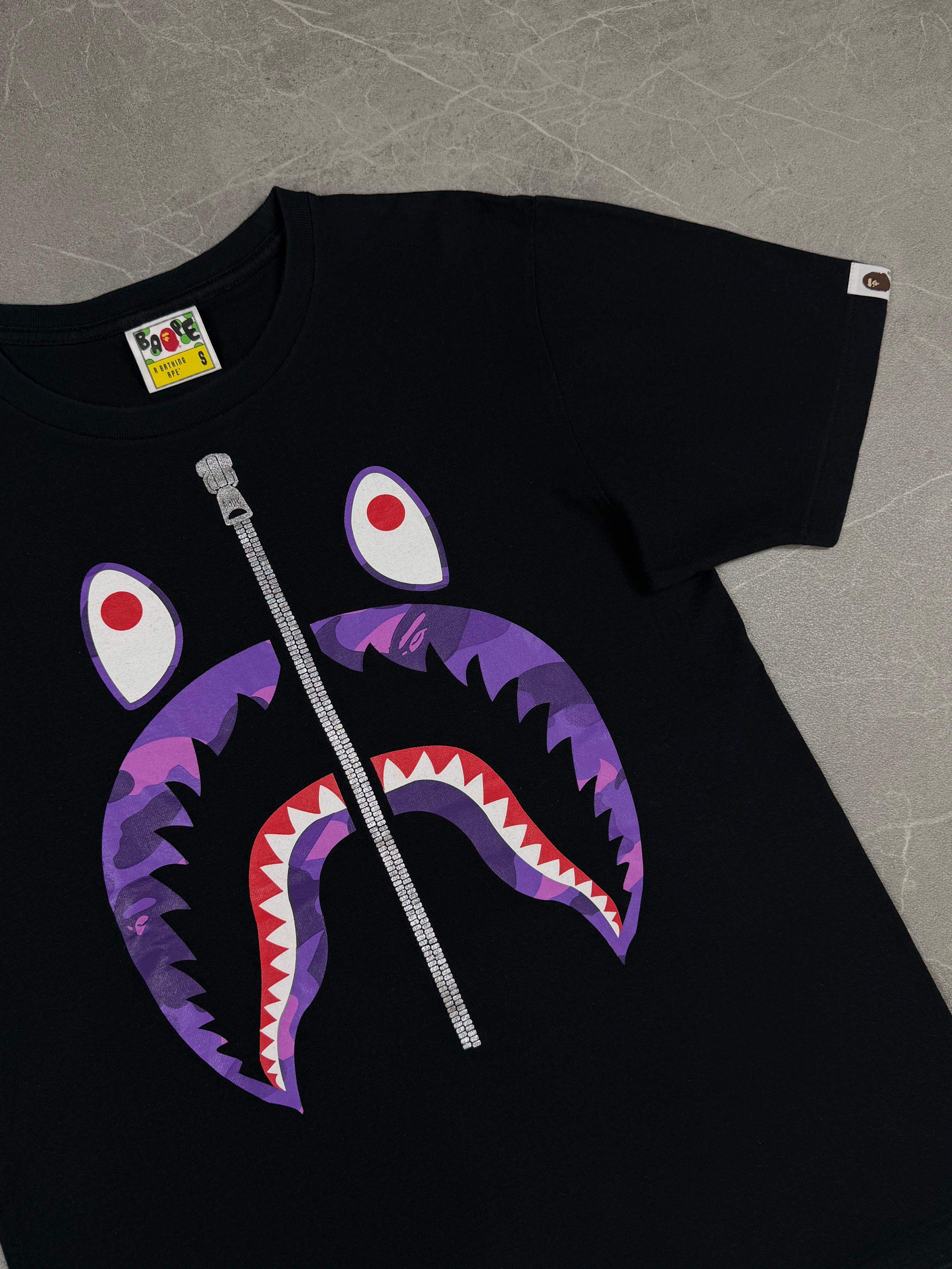 Rare Bape Camo Shark Tee (S)