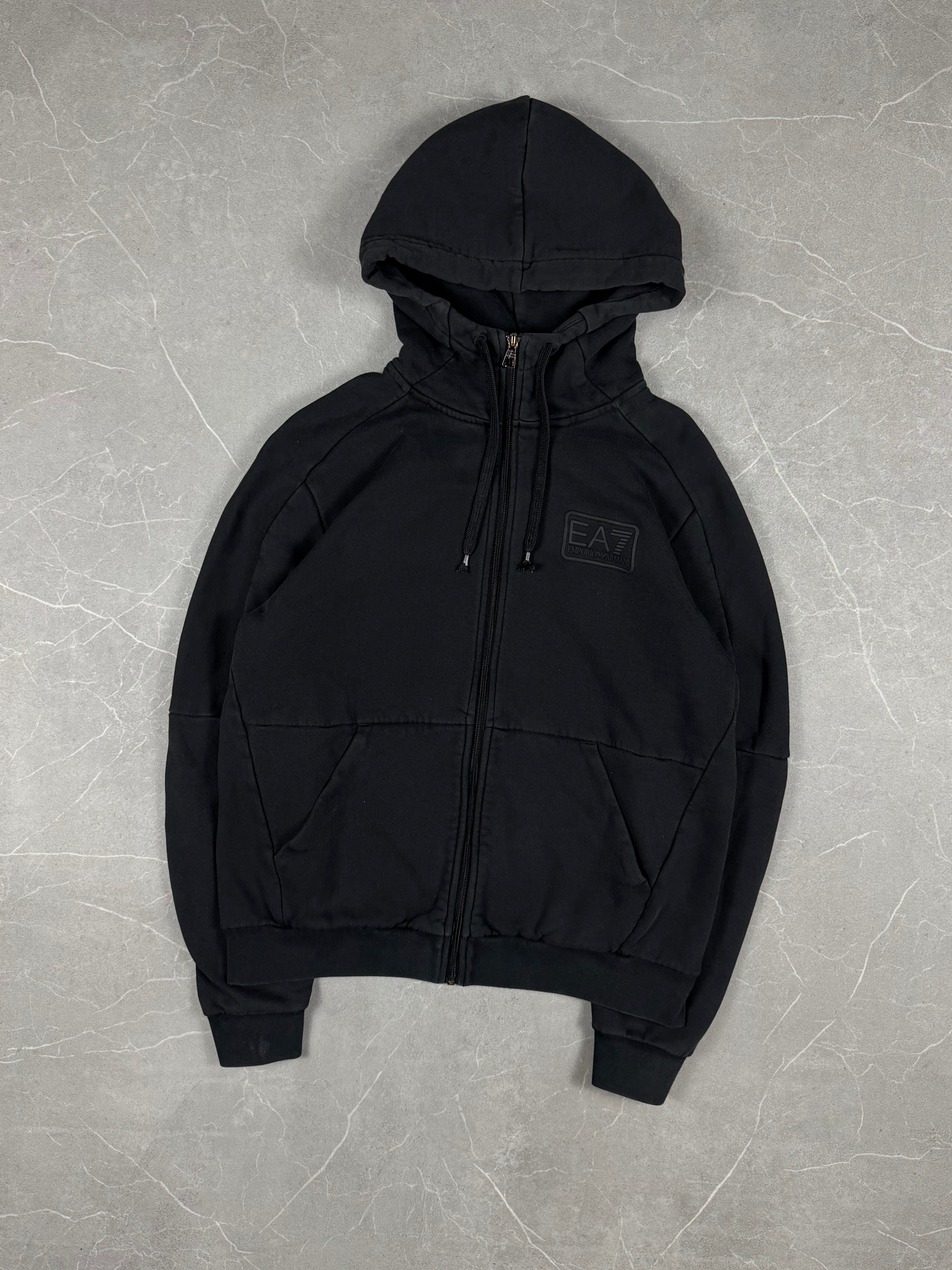Armani EA7 Zipper Black on Black (M)