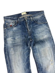 Vintage washed bootcut jeans (M)