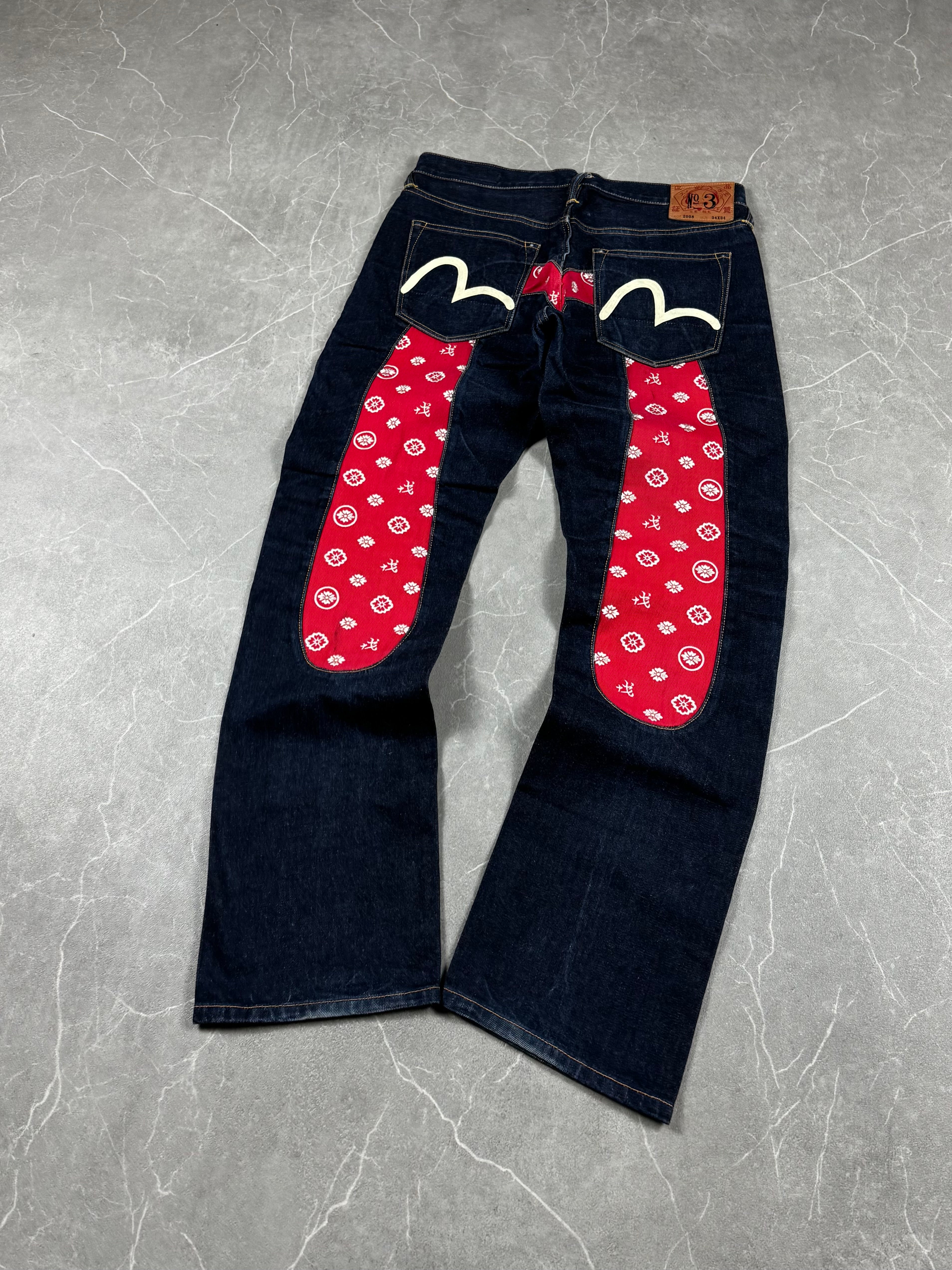 Evisu Big Logo Jeans (S)