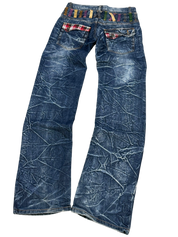 Ultra washed doublewaist Straightfit Jeans (M)