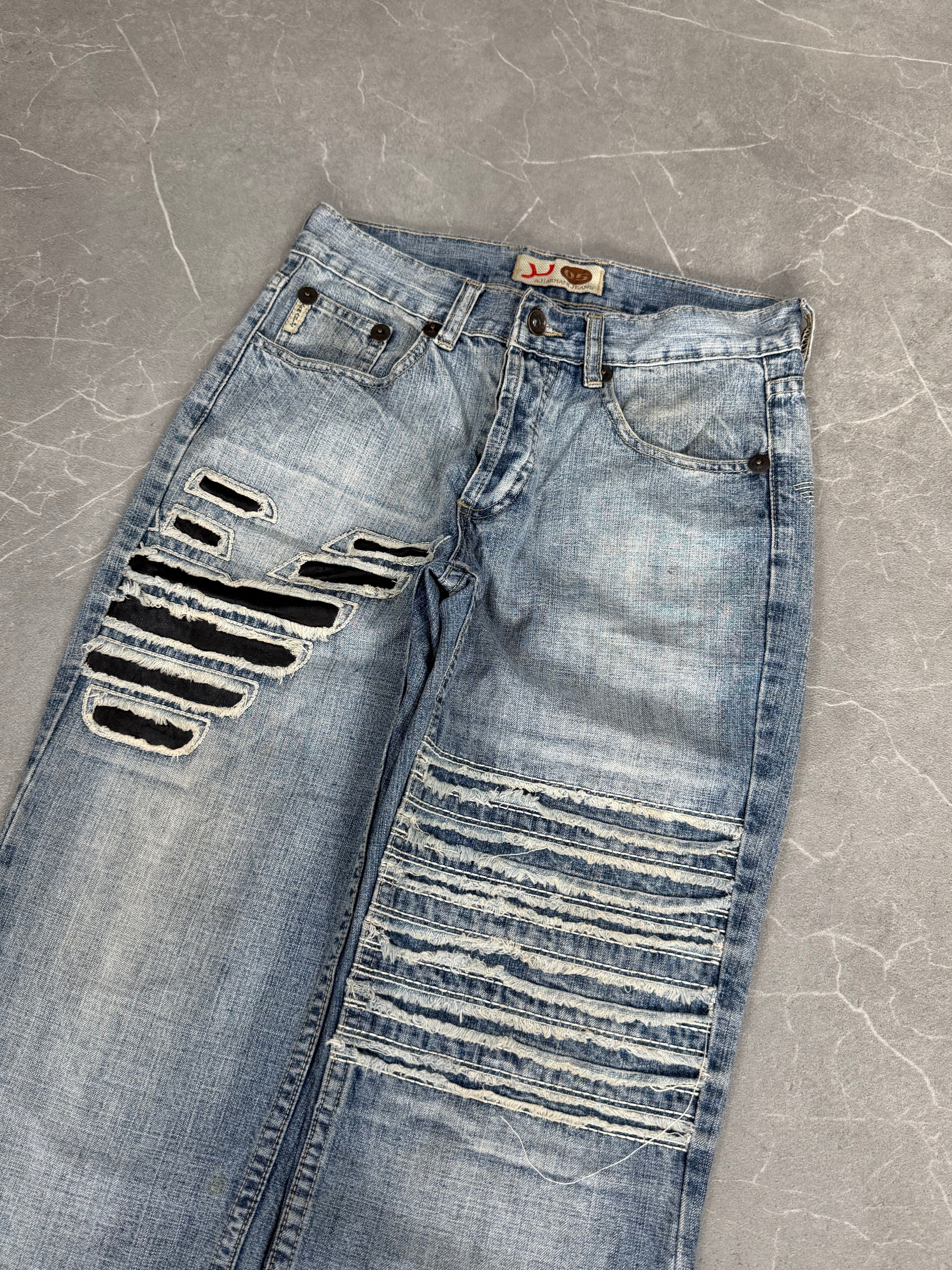 Rare Armani Big Logo Jeans (XS)