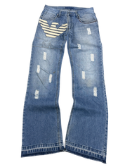 Armani vintage Big Logo Bootcut Jeans (M)