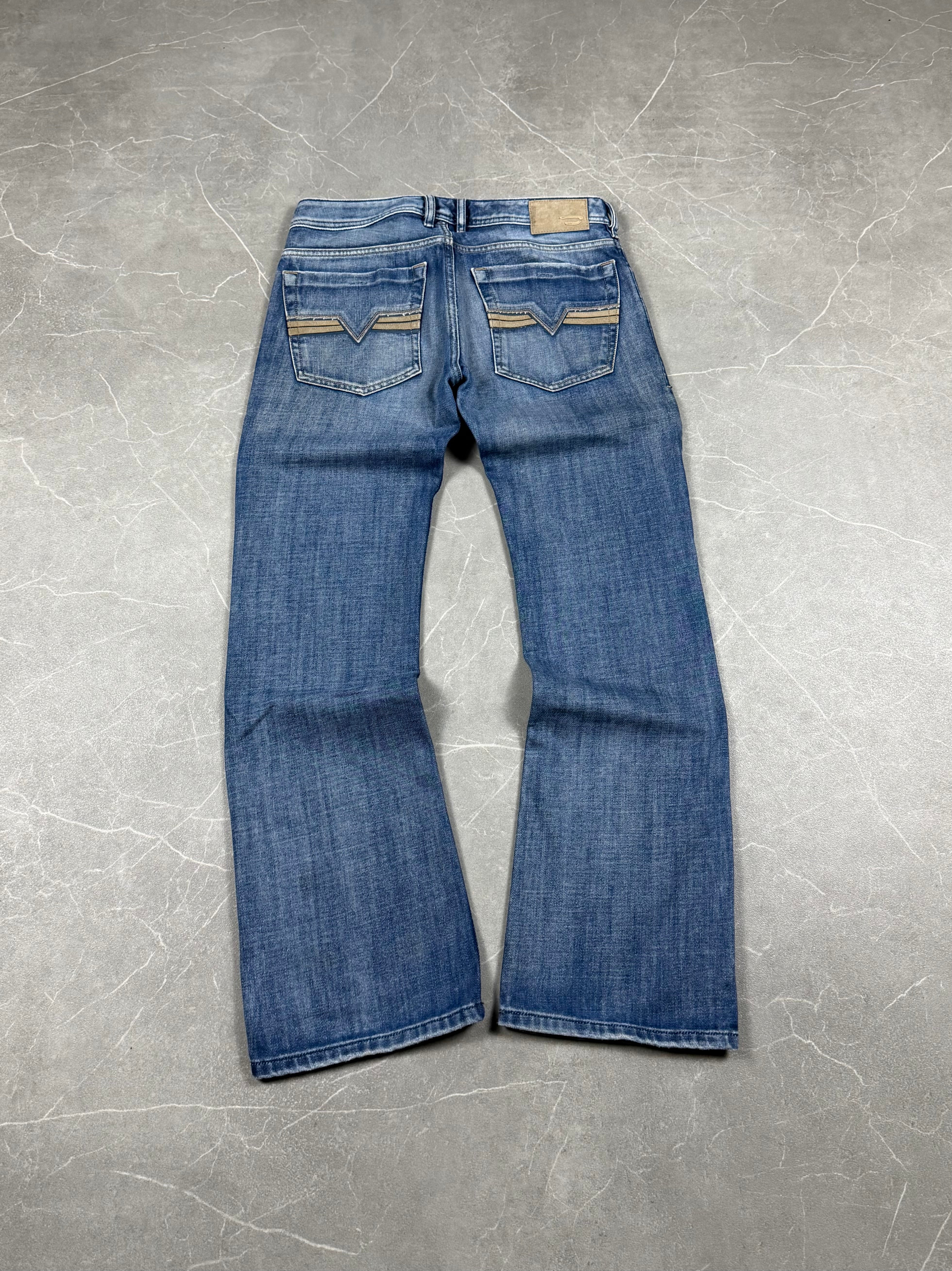 Diesel Washed Bootcut Jeans (S)