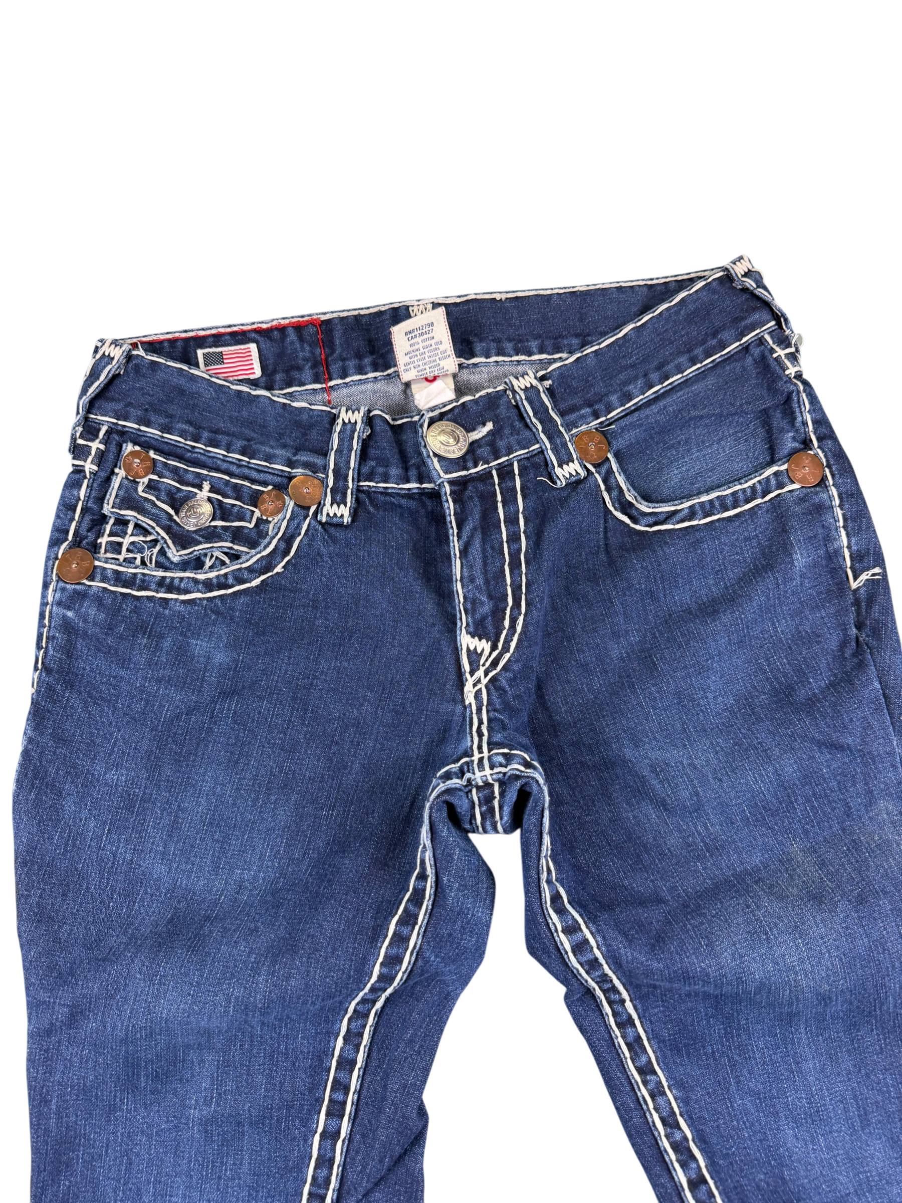 True Religion vintage Straight Jeans (XS-S)